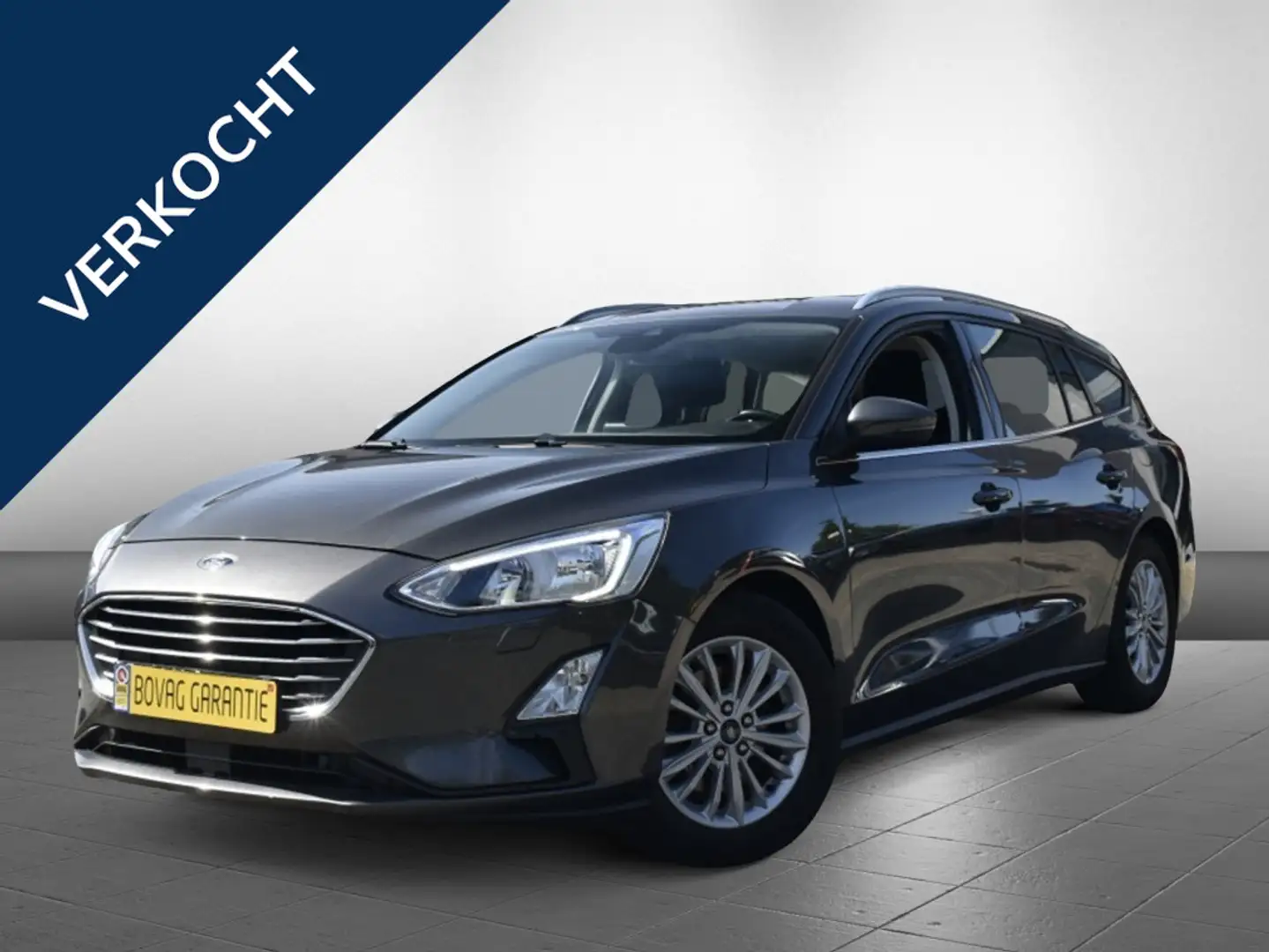 Ford Focus wagon Focus 1.0 EcoBoost Titanium S/S (EURO 6d-TEM Grijs - 1