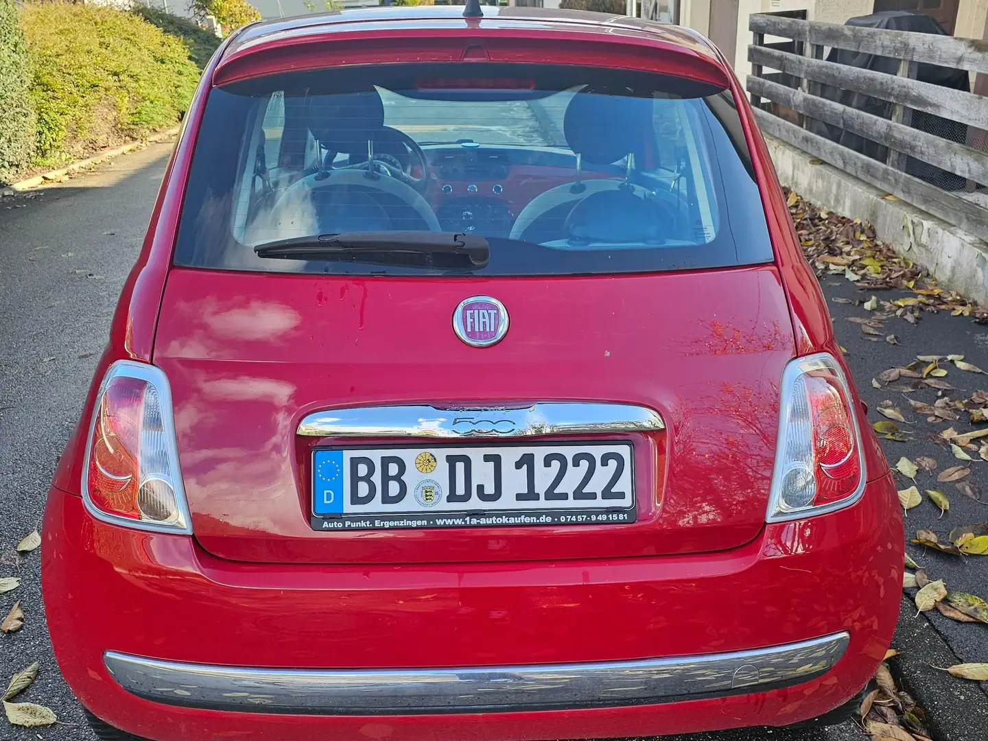 Fiat 500 500 1.2 Lounge Rot - 2