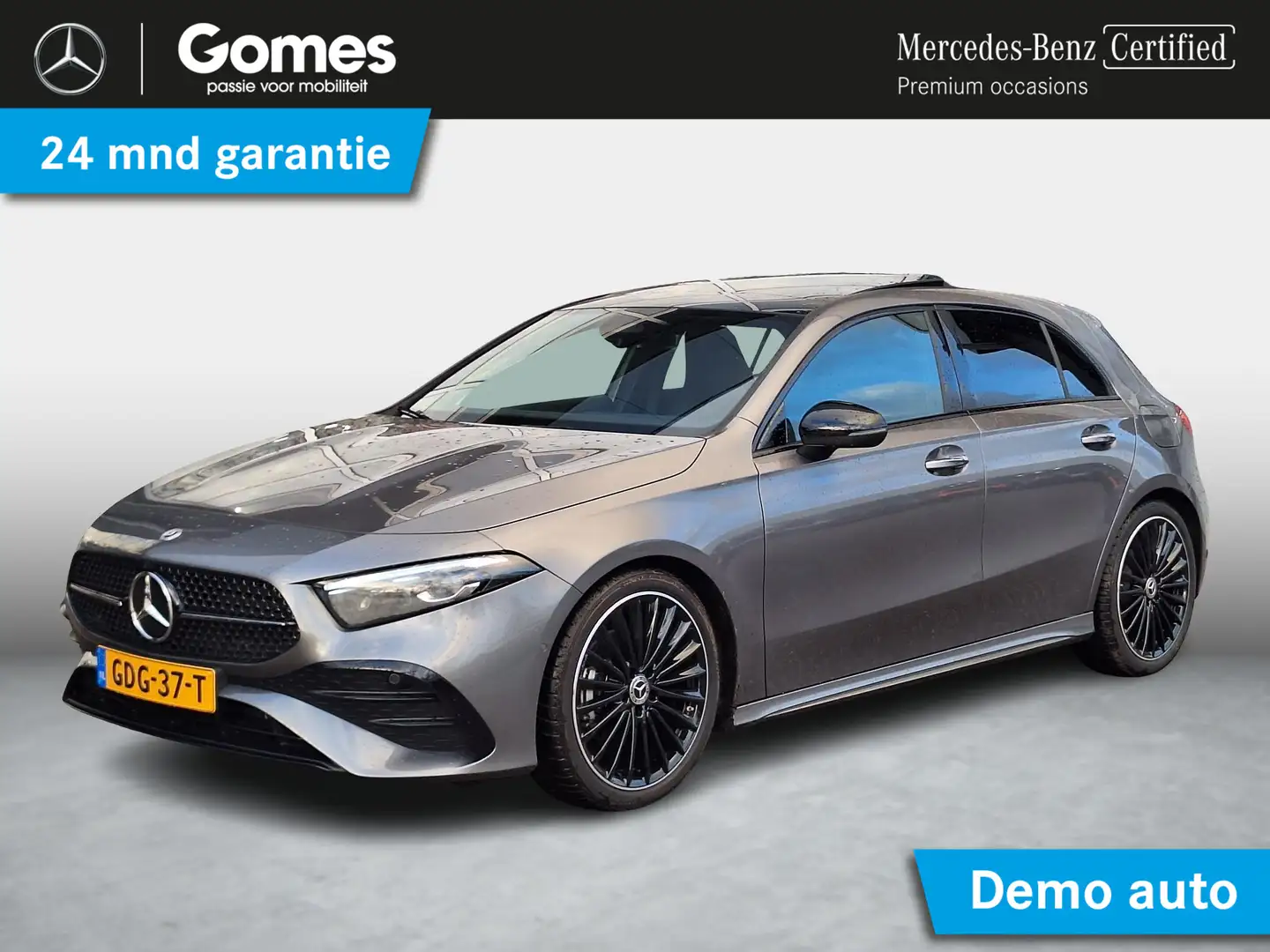 Mercedes-Benz A 180 Star Edition AMG Line | Night Pakket | 19 inch Mul Grau - 1