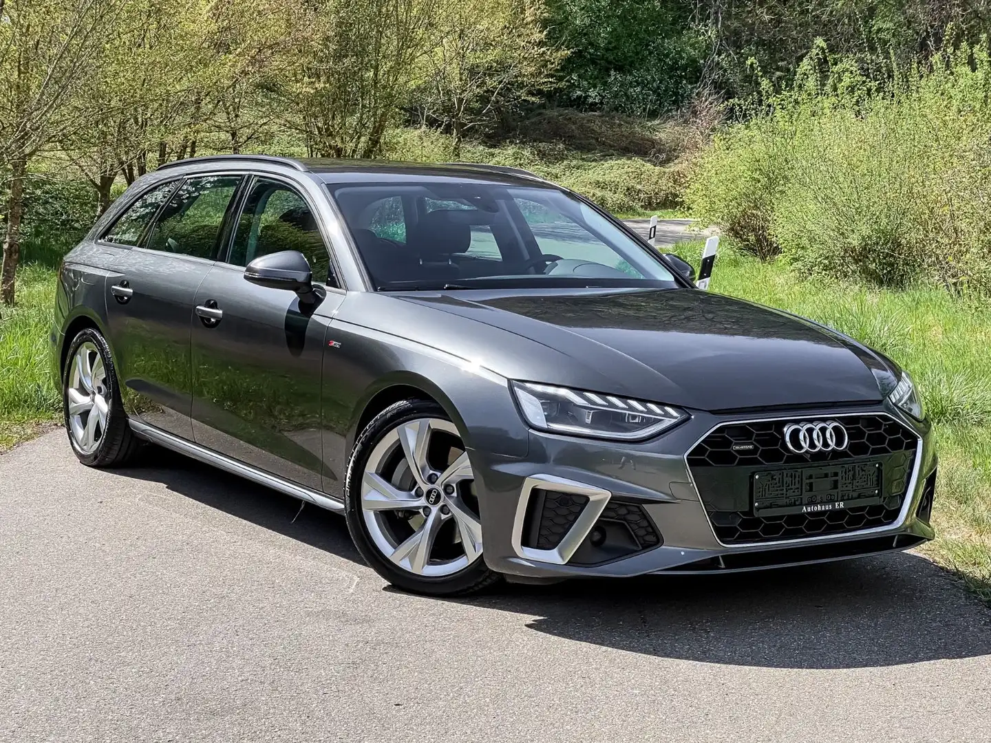 Audi A4 40 TDI|S-LINE|QUATTRO|STANDHZ|LED|KAMERA|++ Grau - 2
