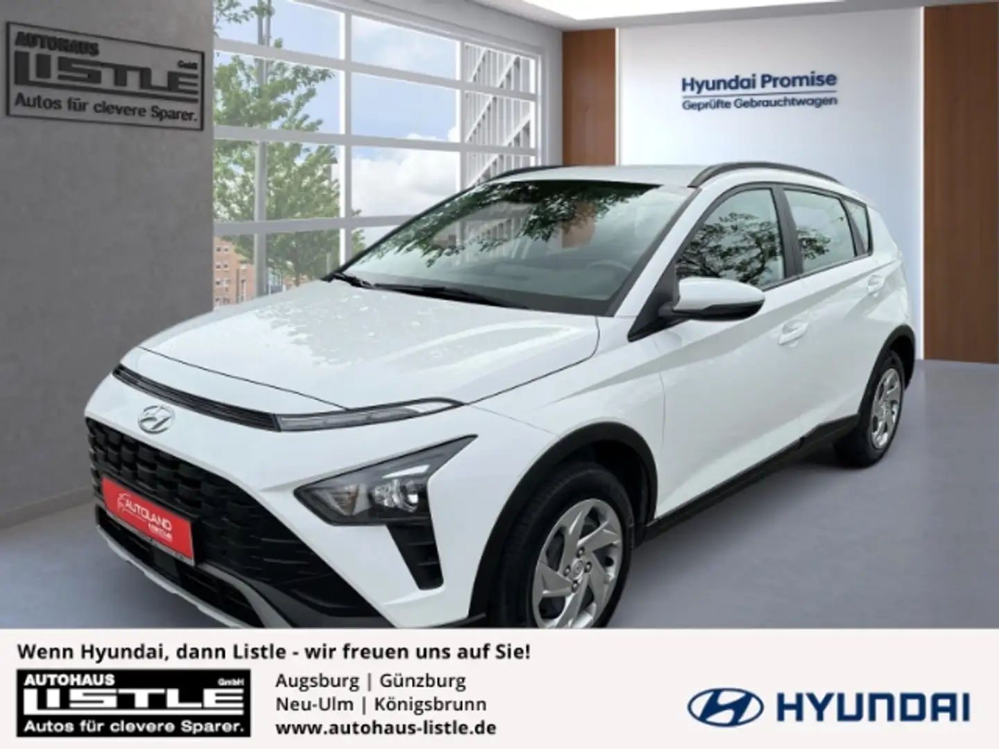 Hyundai BAYON 1.2 MPI 85HP Klimaanlage Radio Lichtsensor u.v.m. Beyaz - 1