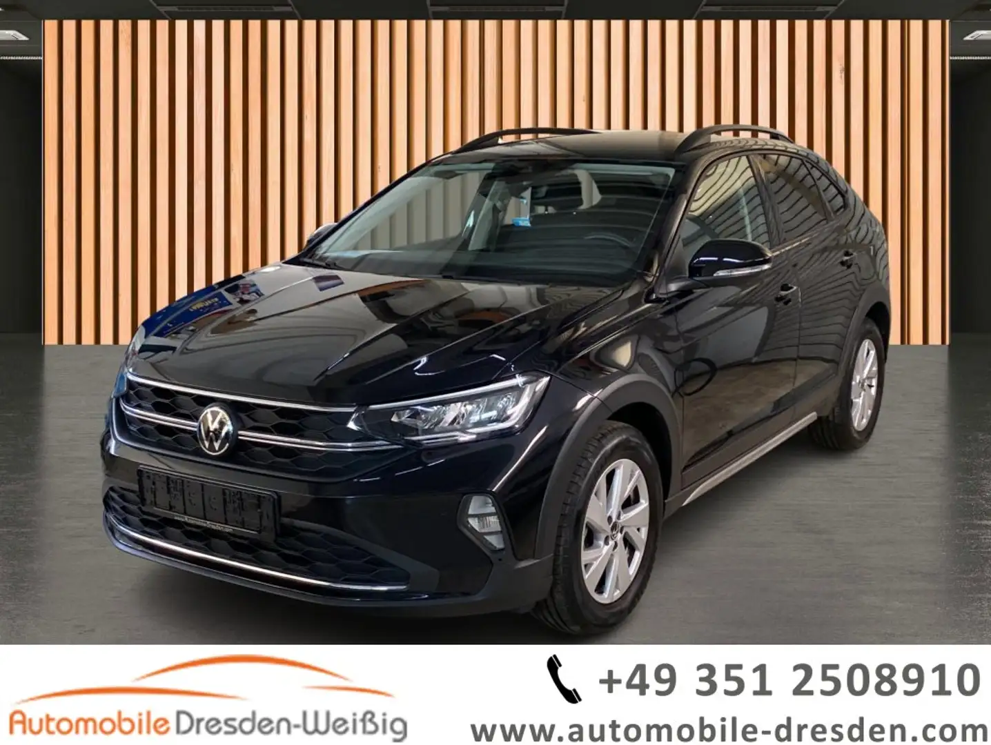 Volkswagen Taigo 1.0 TSI Life*ACC*AppConnect*LED*DAB* Чорний - 1