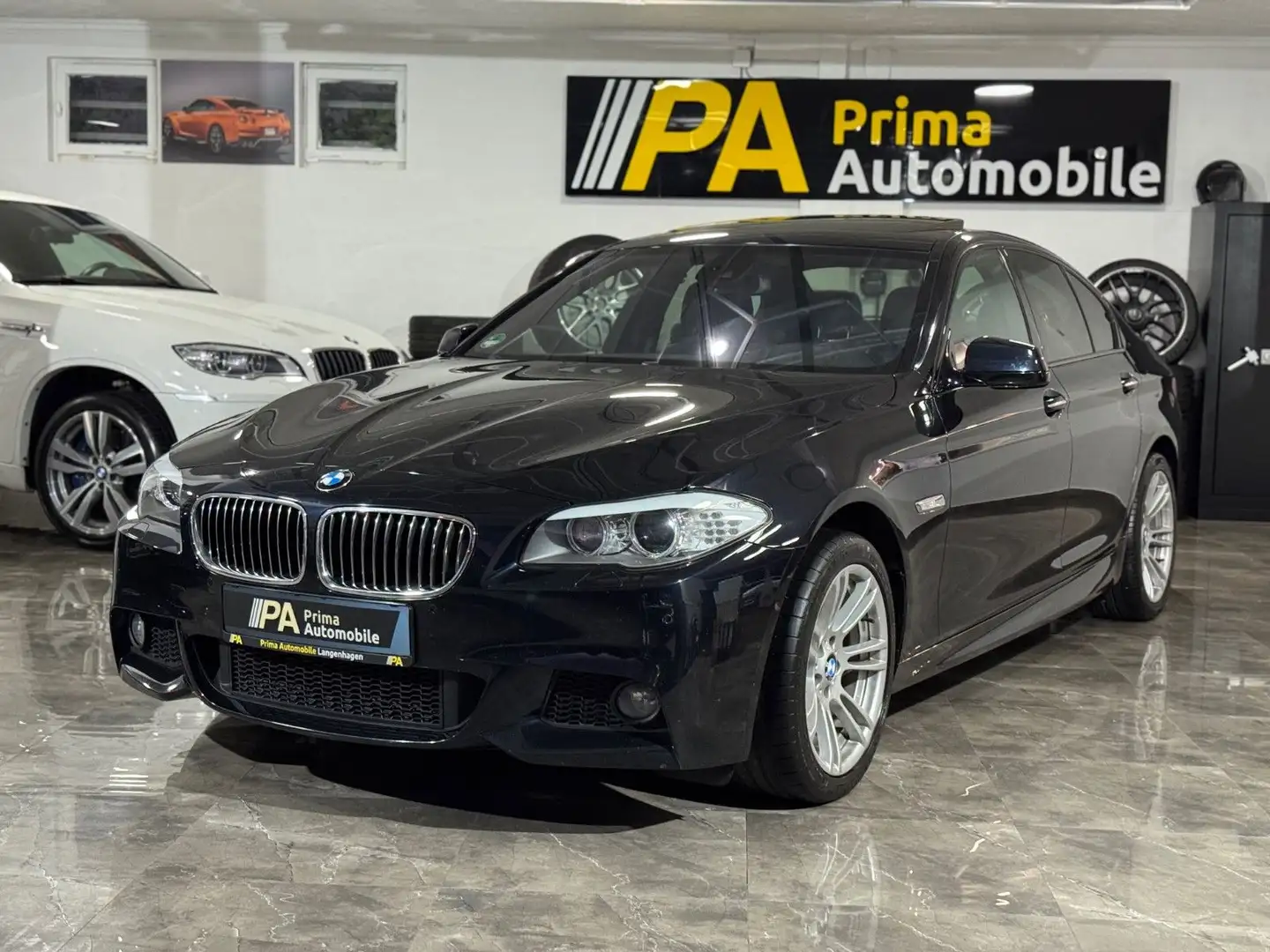 BMW 520 d Lim. / M-Paket HUD 360° Totwinkel Spurhalt Schwarz - 1