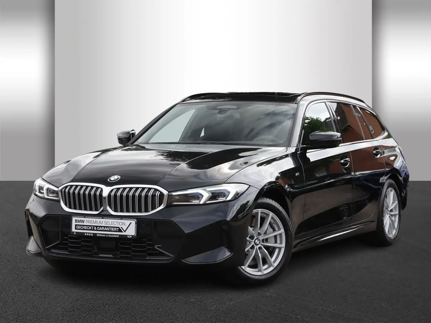 BMW 330 d xDrive Touring Automatic M Sportpaket HIFI Schwarz - 2