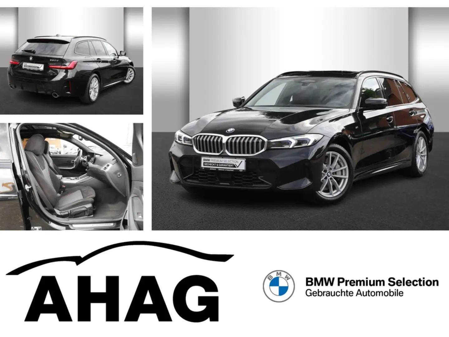 BMW 330 d xDrive Touring Automatic M Sportpaket HIFI Schwarz - 1