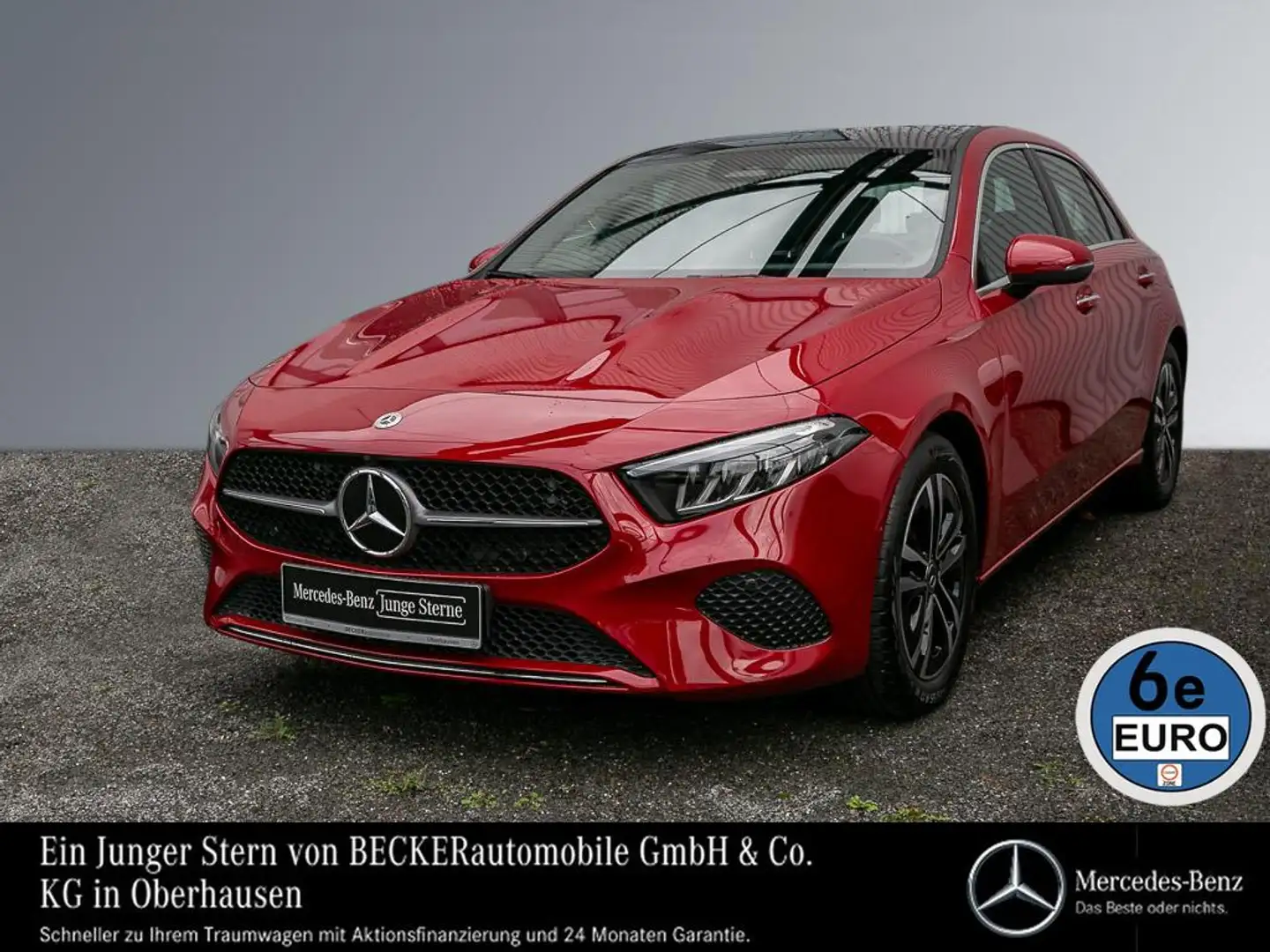 Mercedes-Benz A 180 PROGRESSIVE PANORAMA AMBIENTE KEYLESS Rouge - 1