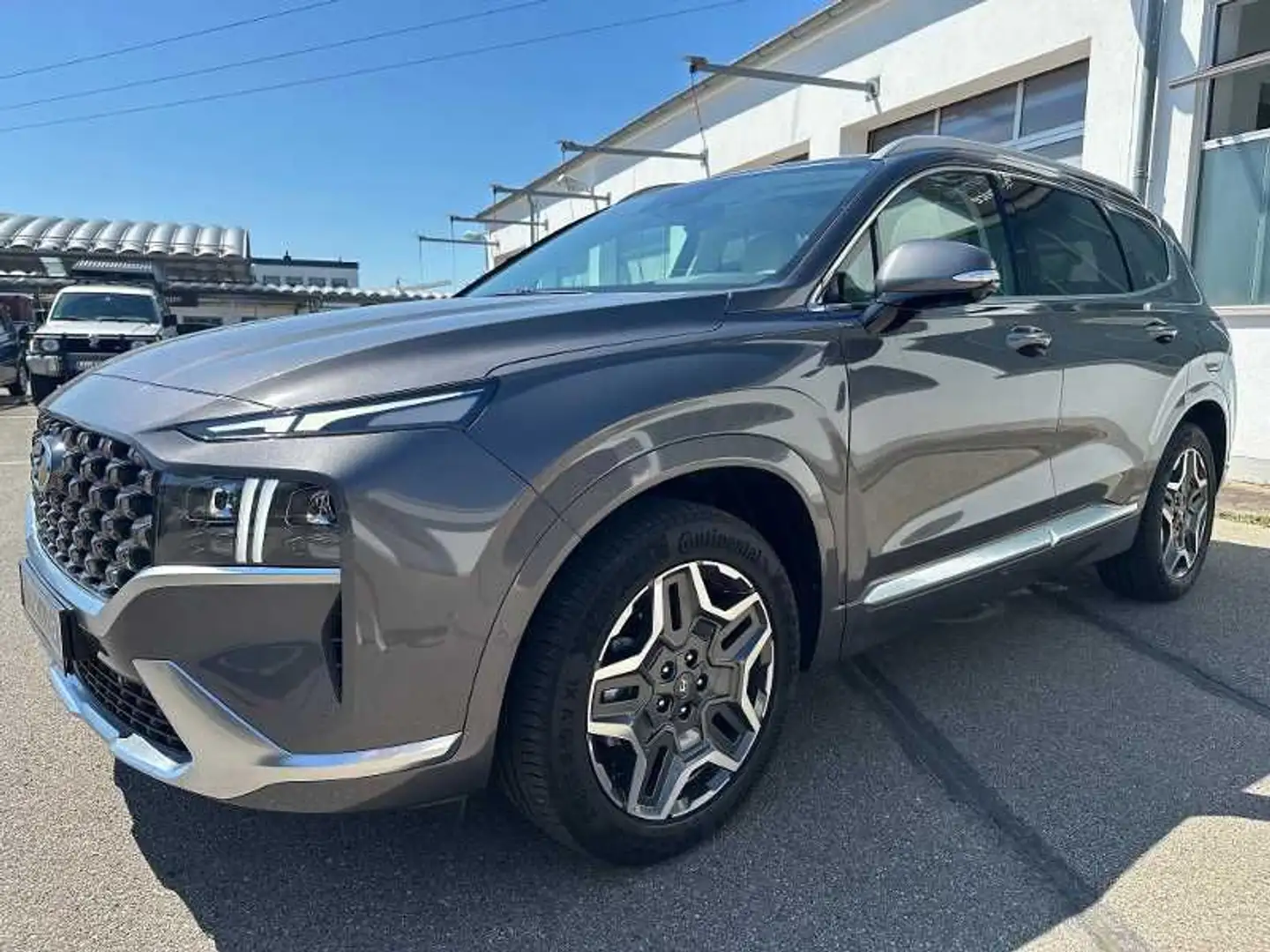 Hyundai SANTA FE 4WD PHEV SIGNATURE / PANO / AHK Gris - 1