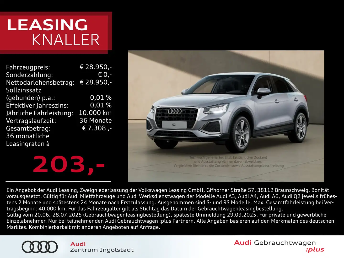 Audi Q2 30 TFSI STHZG NAVI AHK ACC virt. 18" advanced Argent - 1