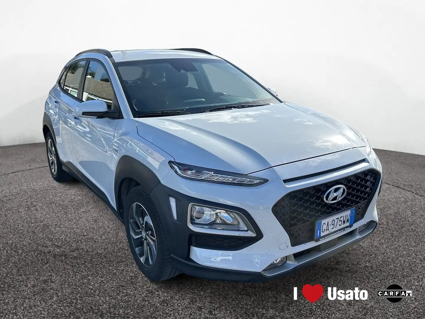 Hyundai KONA I 2017 1.6 hev Xtech 2wd dct Bianco - 2