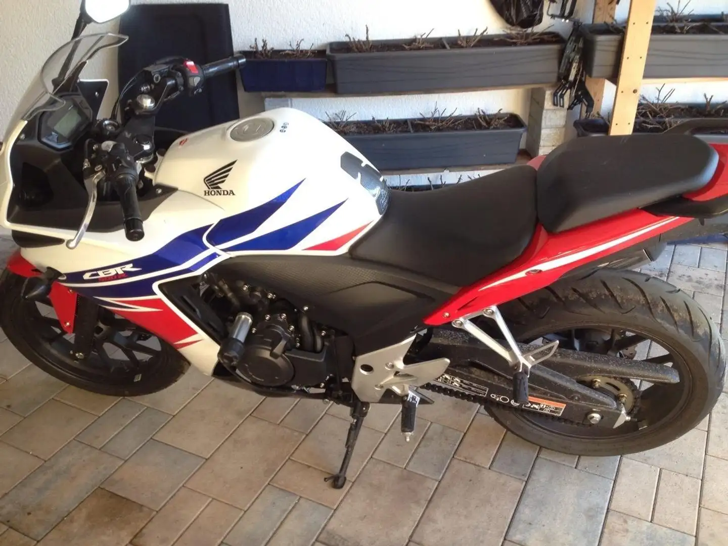 Honda CBR 500 R Bianco - 1