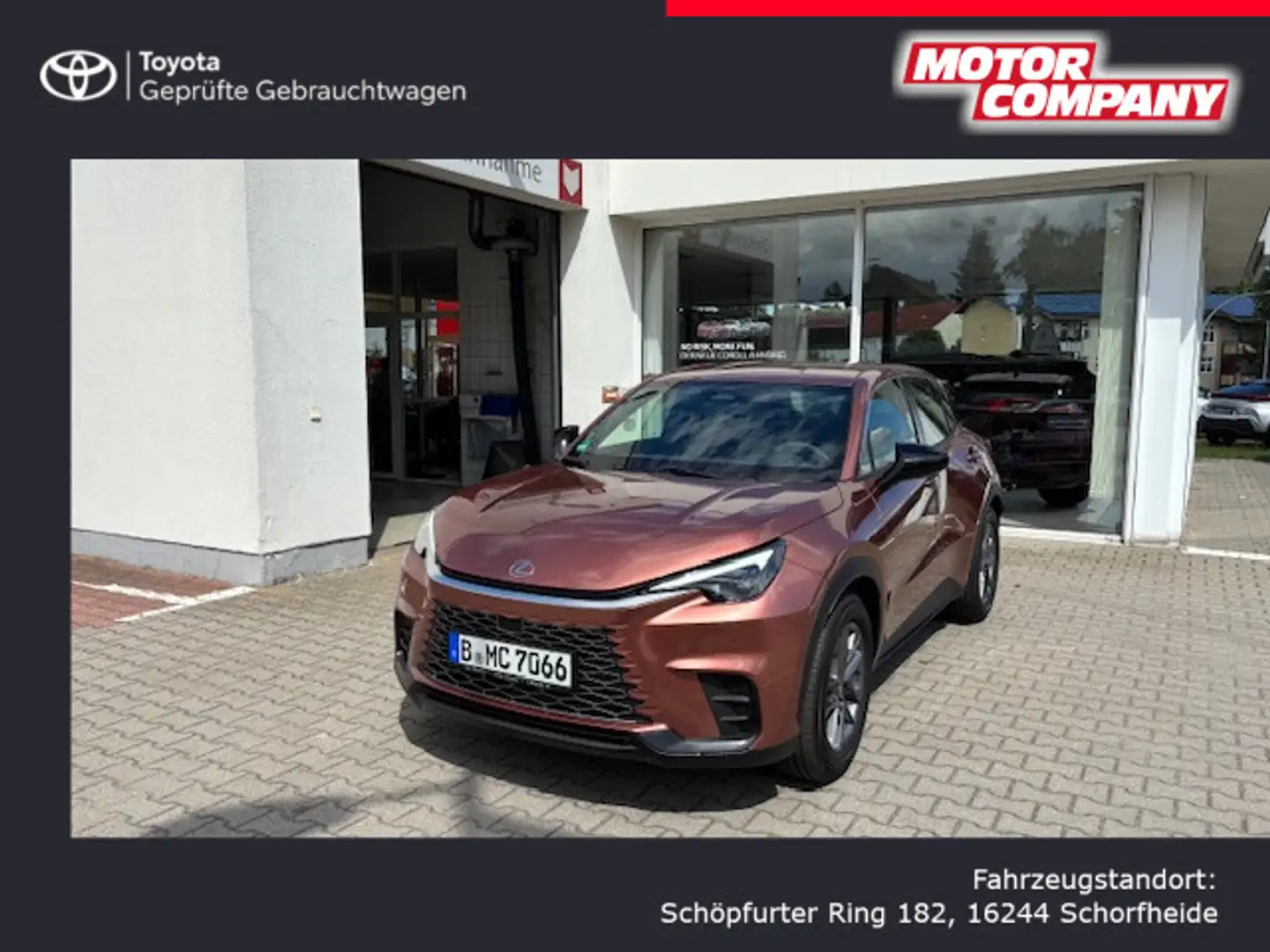 Lexus LBX 1,5 Hybrid Automatik FWD 5Trg. mit Komfort Paket Rot - 1