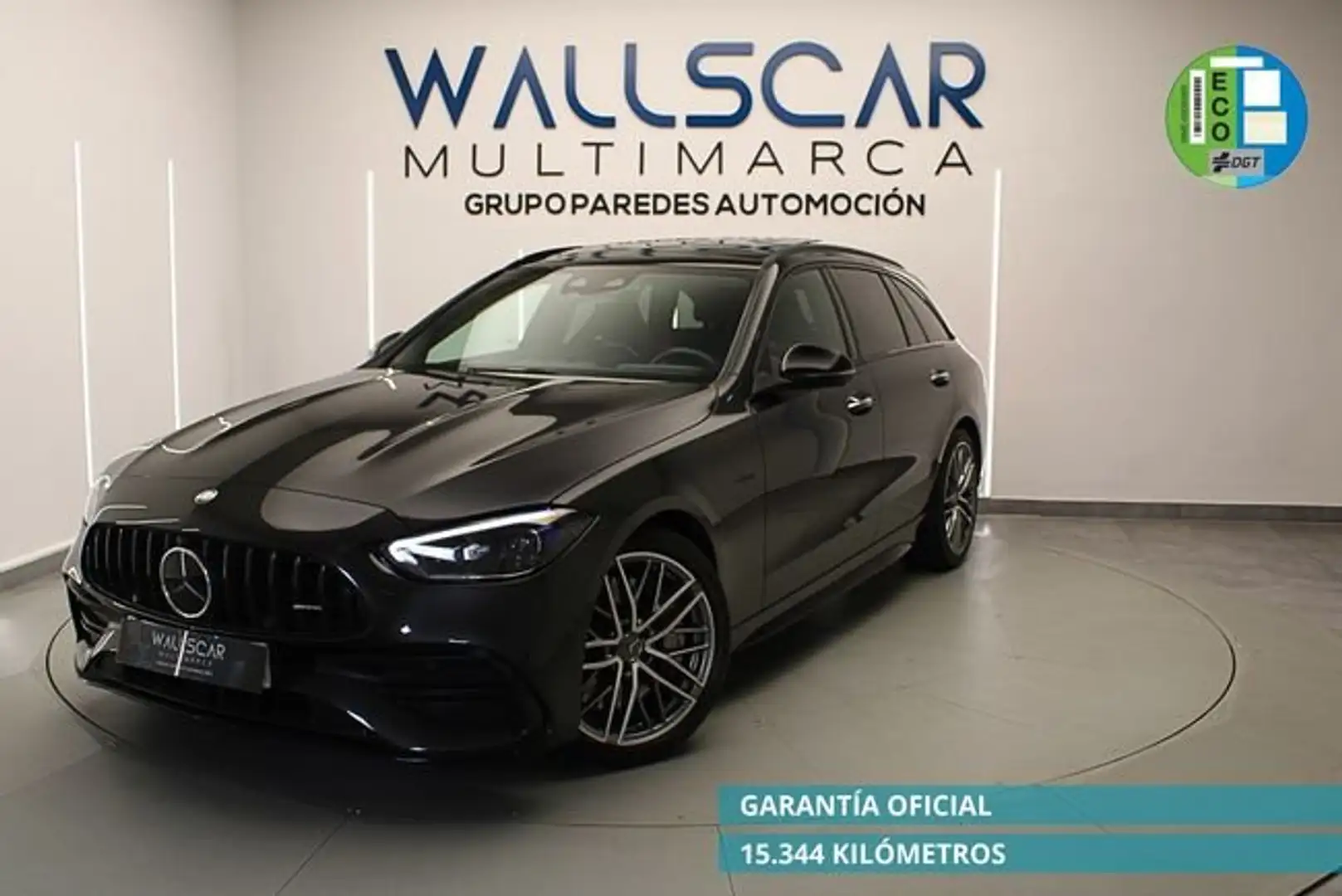 Mercedes-Benz C 63 AMG Mercedes-AMG S E 4MATIC Estate Negro - 1