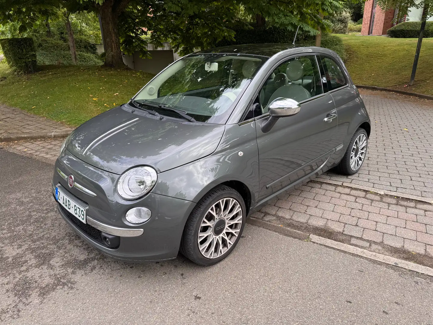Fiat 500 500 1.2i Lounge°CLIM°GARANTIE 12 MOIS° Szary - 2