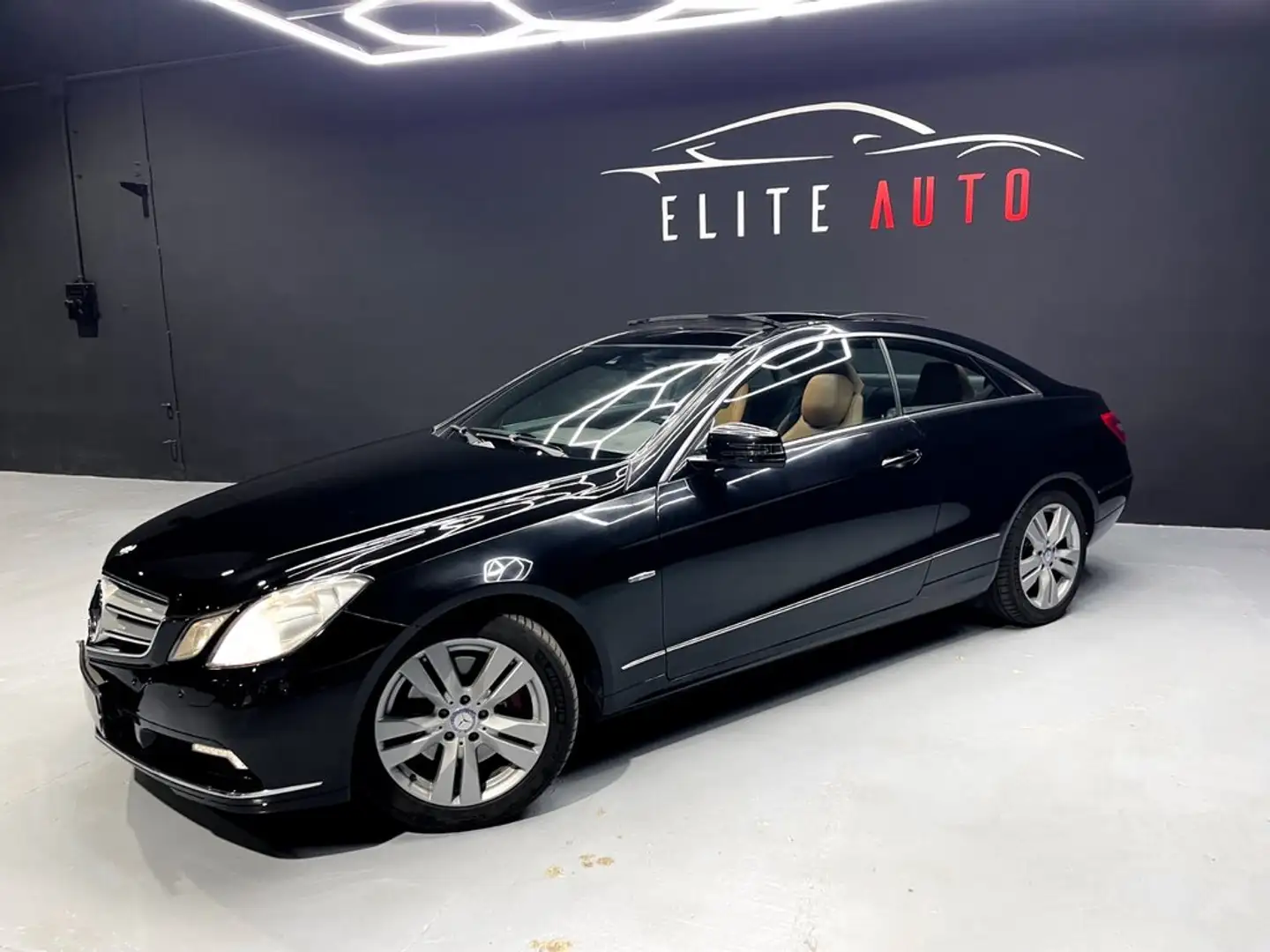 Mercedes-Benz E 350 Coupé CDI Blue Efficiency Avantg. Negro - 2