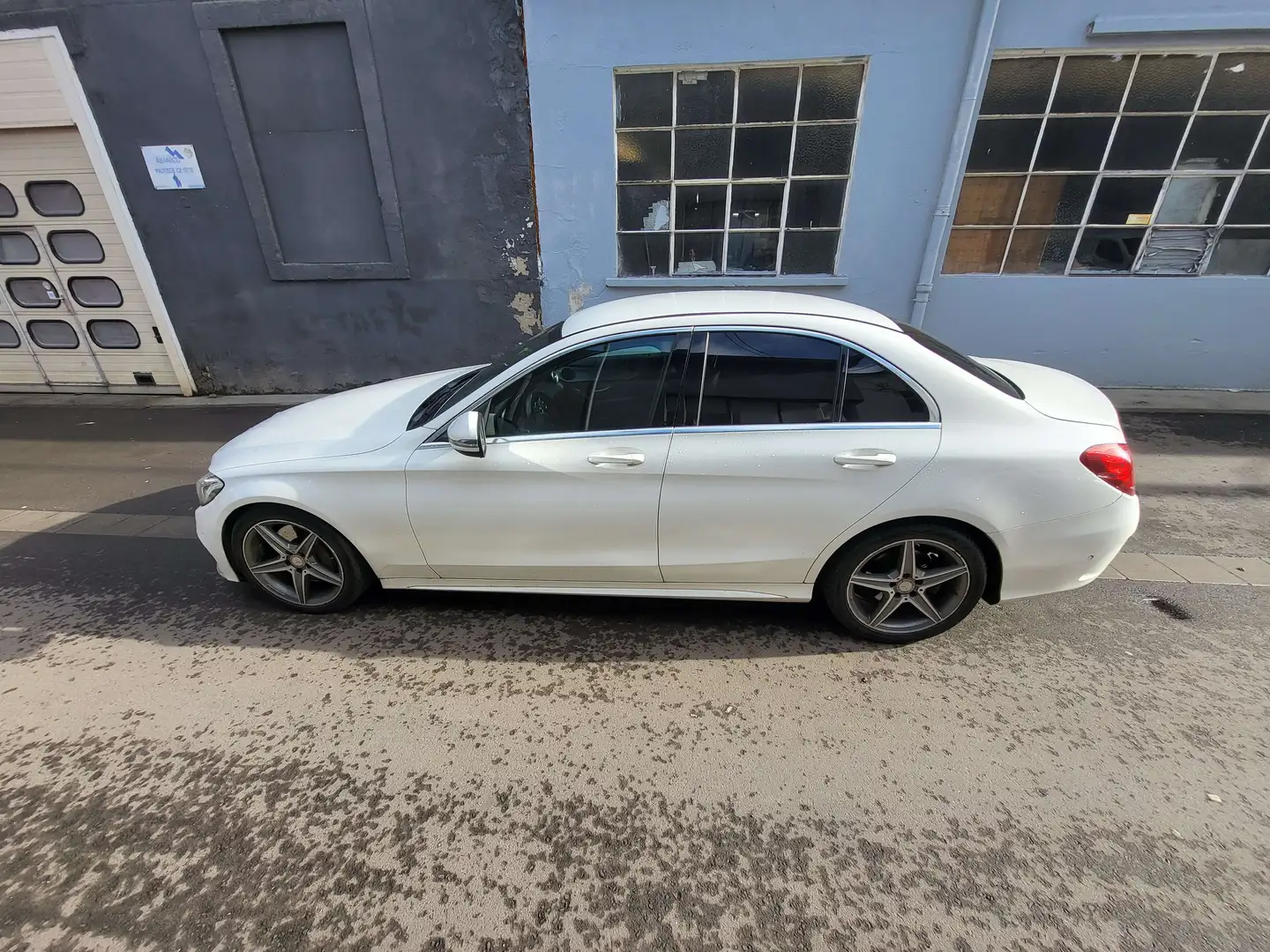 Mercedes-Benz C 250 C 250 (BlueTEC) d 7G-TRONIC AMG Line Blanc - 1