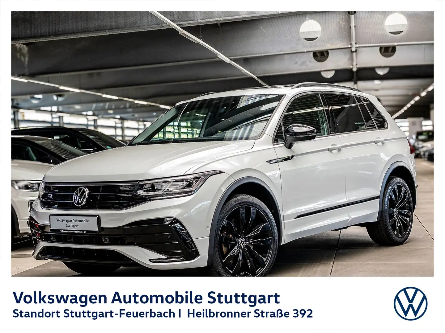 Volkswagen Tiguan R-Line 2.0 TSI DSG Navi AHK Navi Weiß - 2