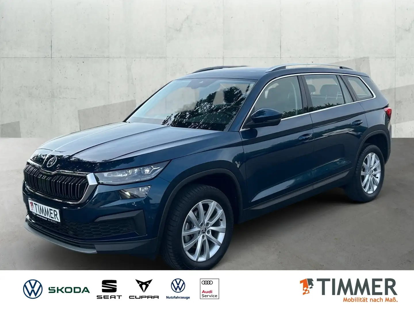 Skoda Kodiaq 2.0 TDI DSG STYLE *AHK *LED *ACC *RKAM *SHZ * Blau - 1