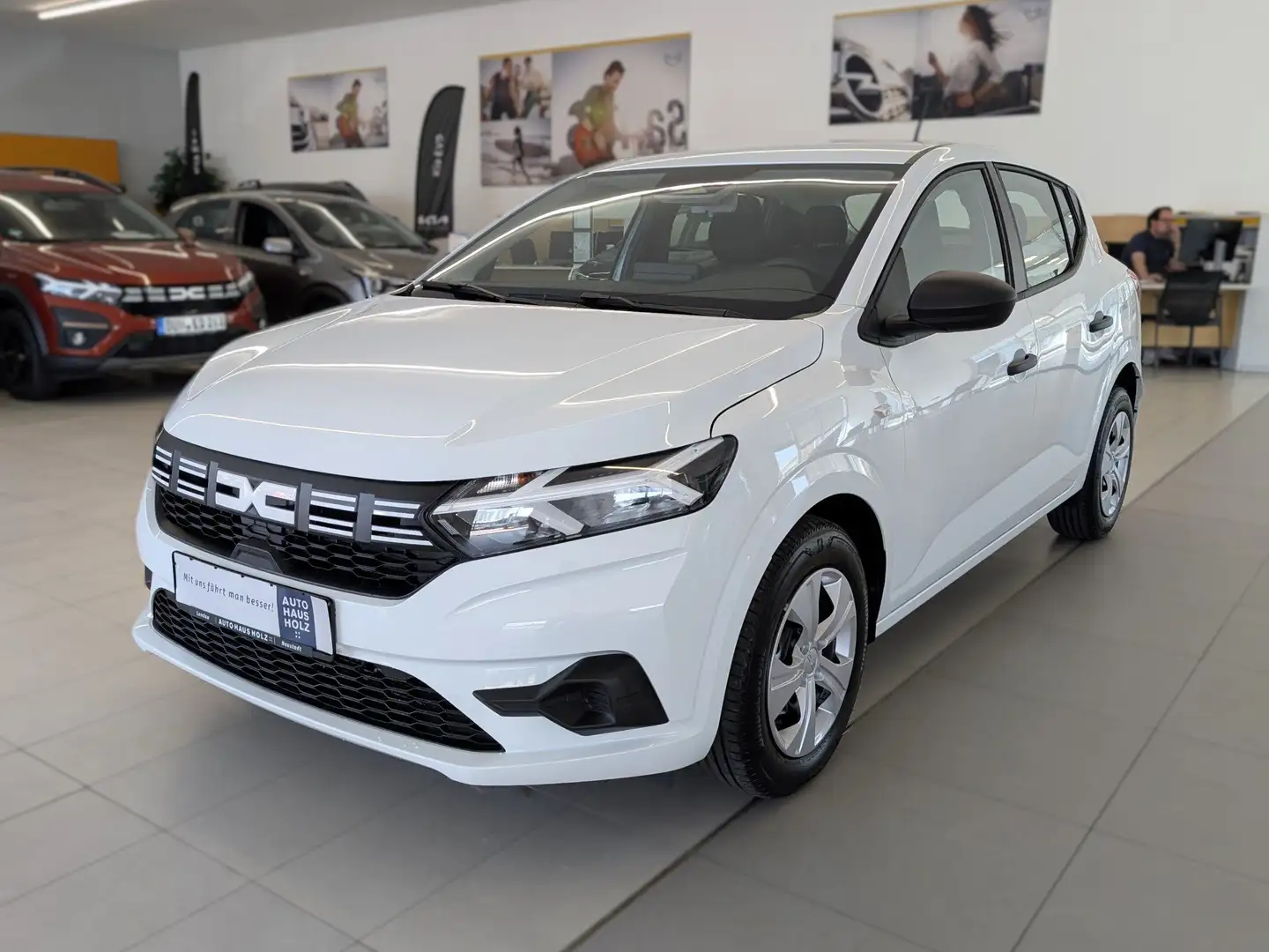Dacia Sandero Essential ECO-G 100 Klimaanlage Weiß - 1
