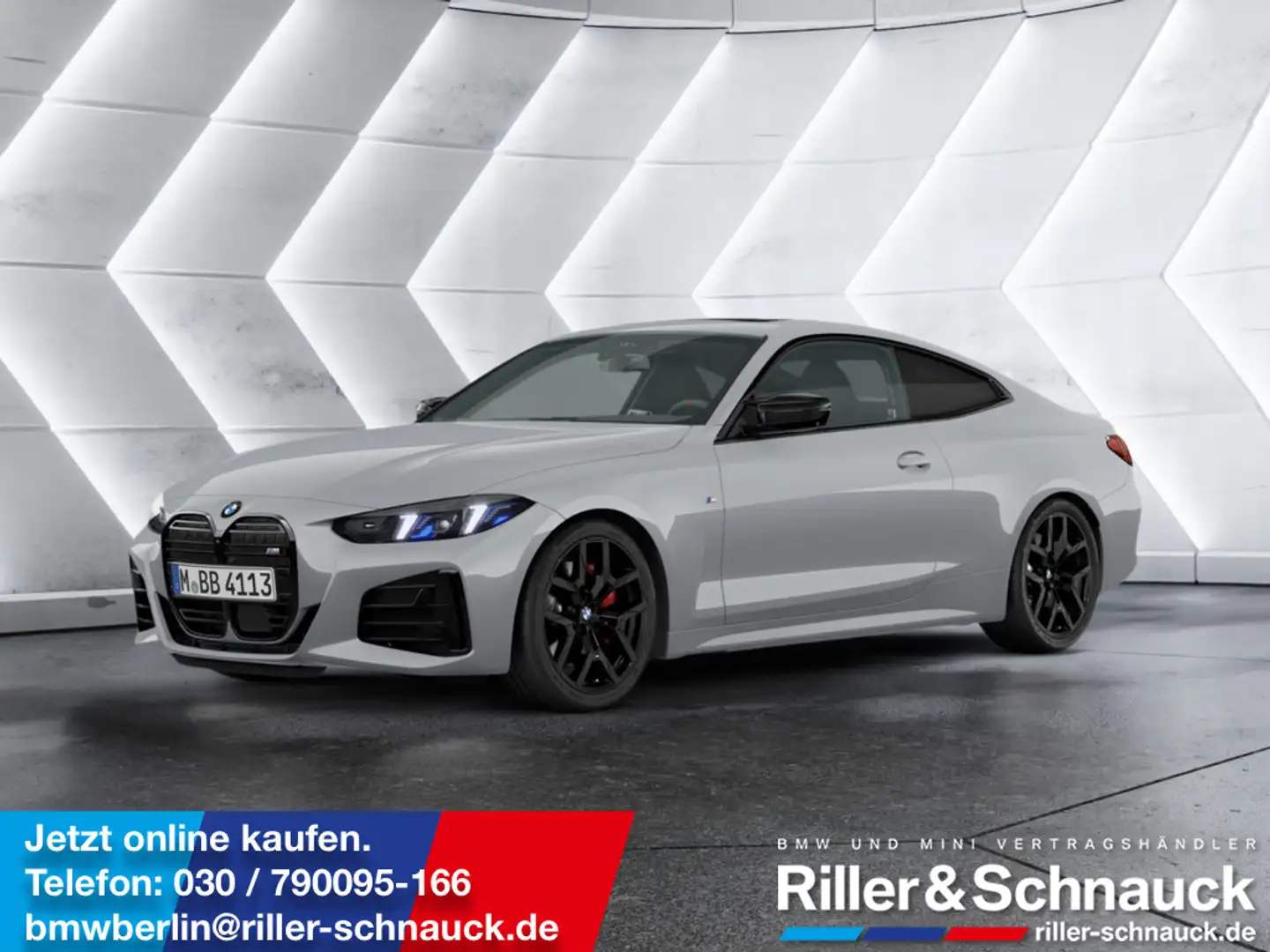 BMW 440 Mi Coupe xDrive FACEL. STANDHZ LED 360° Gris - 1