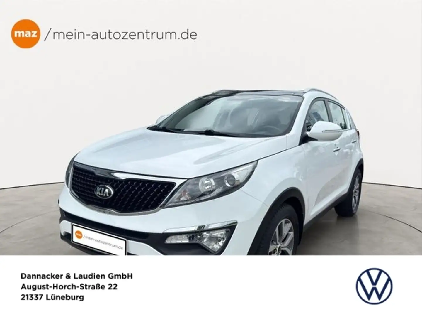 Kia Sportage 1.6 GDI 2WD Alu Pano PDC Sitzheizung Ka Weiß - 1