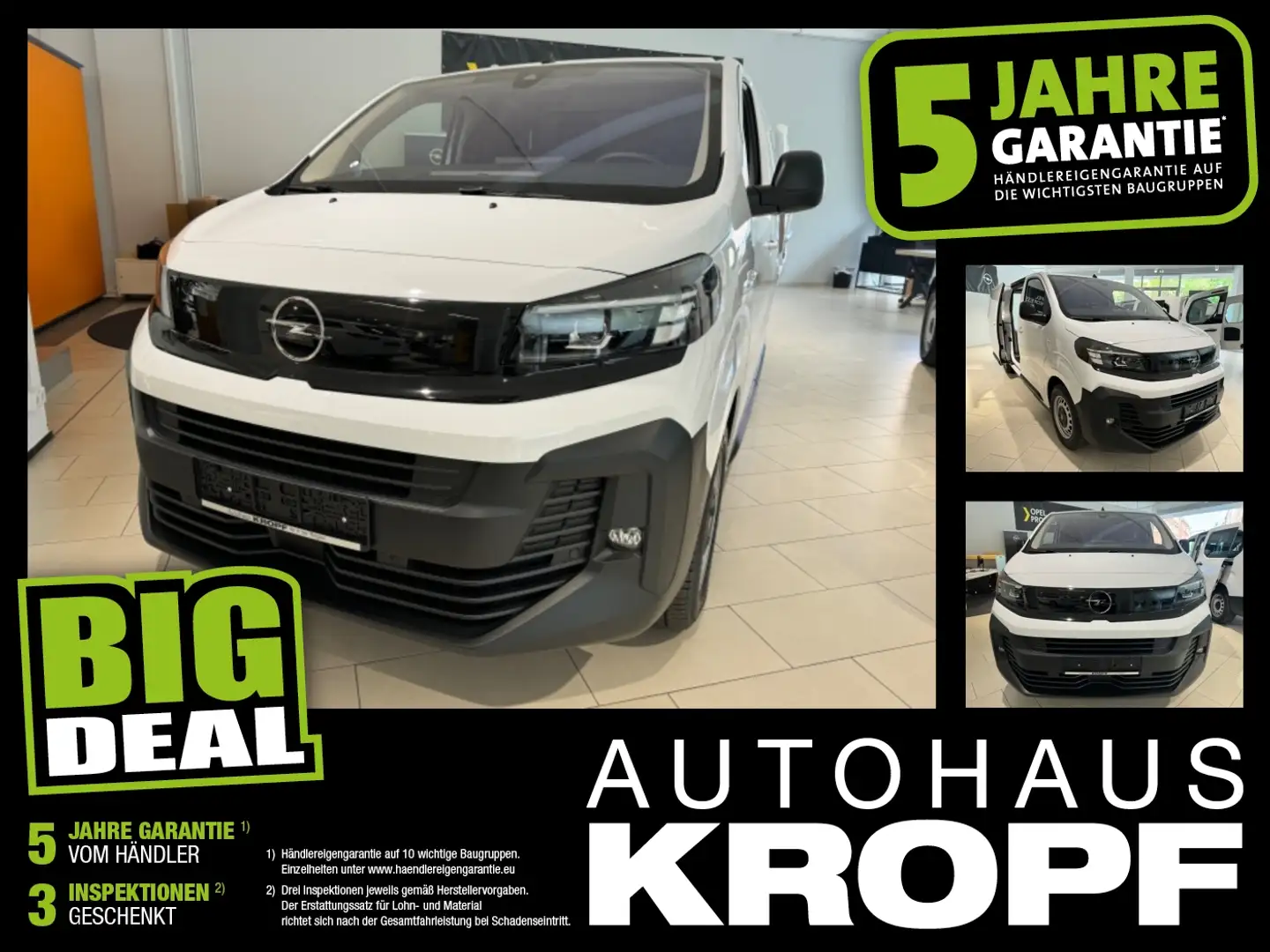 Opel Vivaro Kasten 2.0 D e L (L3) e) Edition AHK PDC Blanc - 1