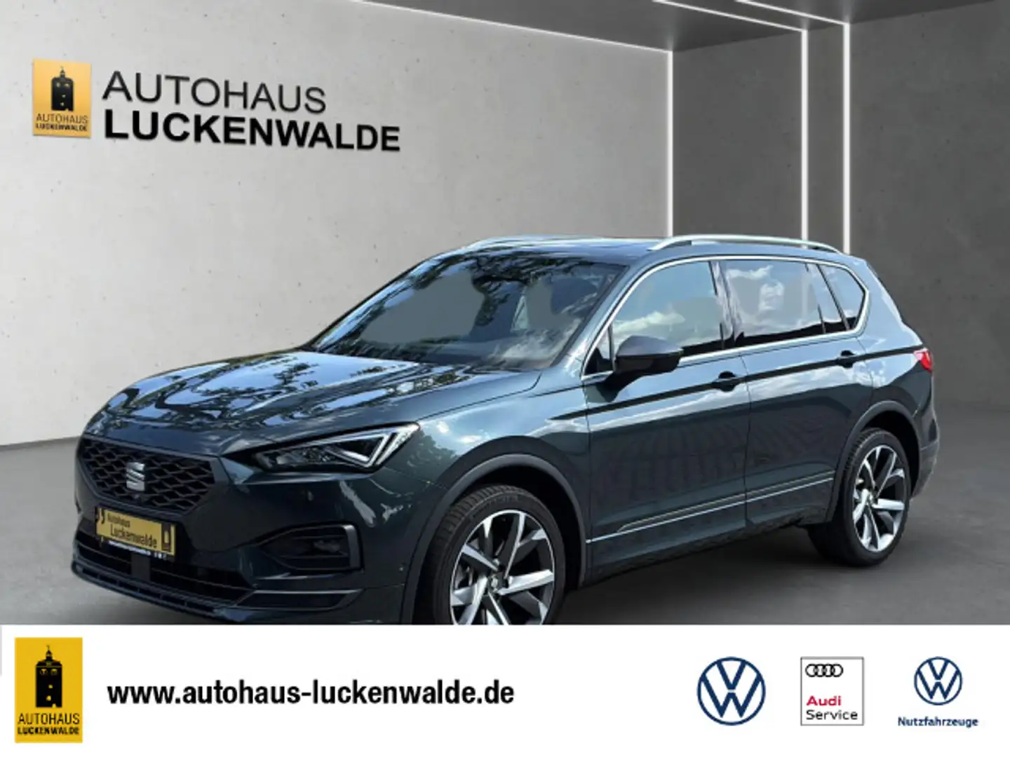 SEAT Tarraco 2.0 TSI 4D FR DSG *PANO*StdHz*360°*AHK* Groen - 1