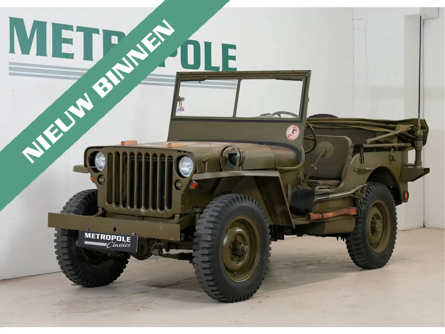 Jeep Willys M1059 Groen - 1