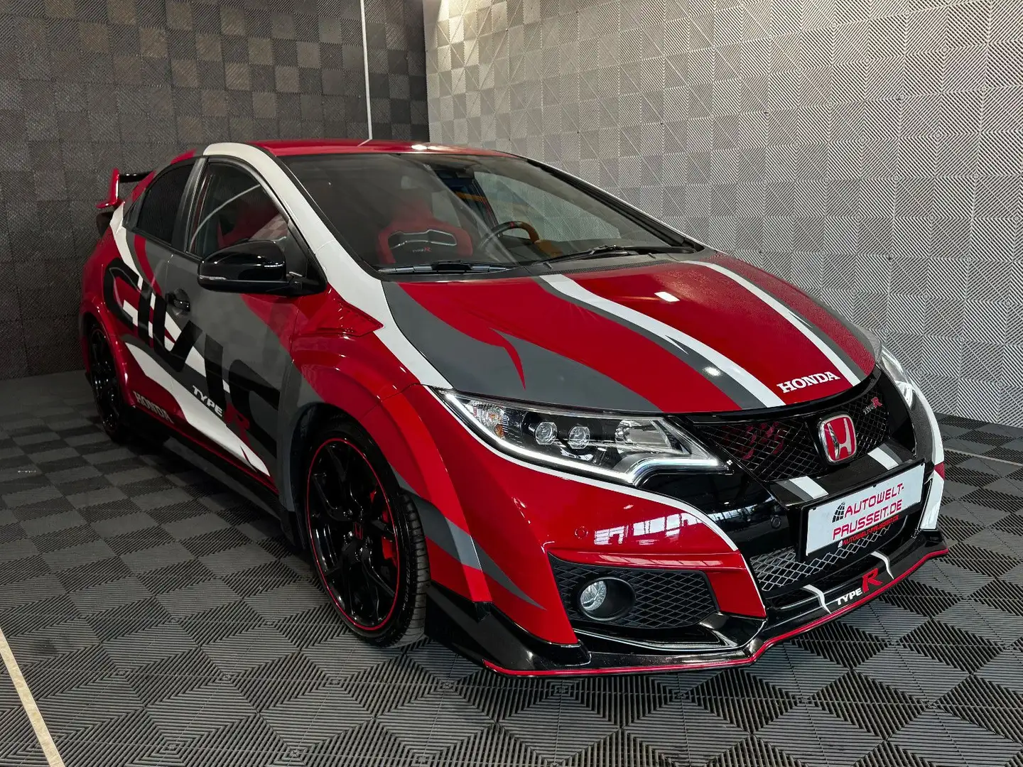 Honda Civic Type-R GT*SOUND*LED-R.KAM-DAB-NAV-LM 19" Červená - 1