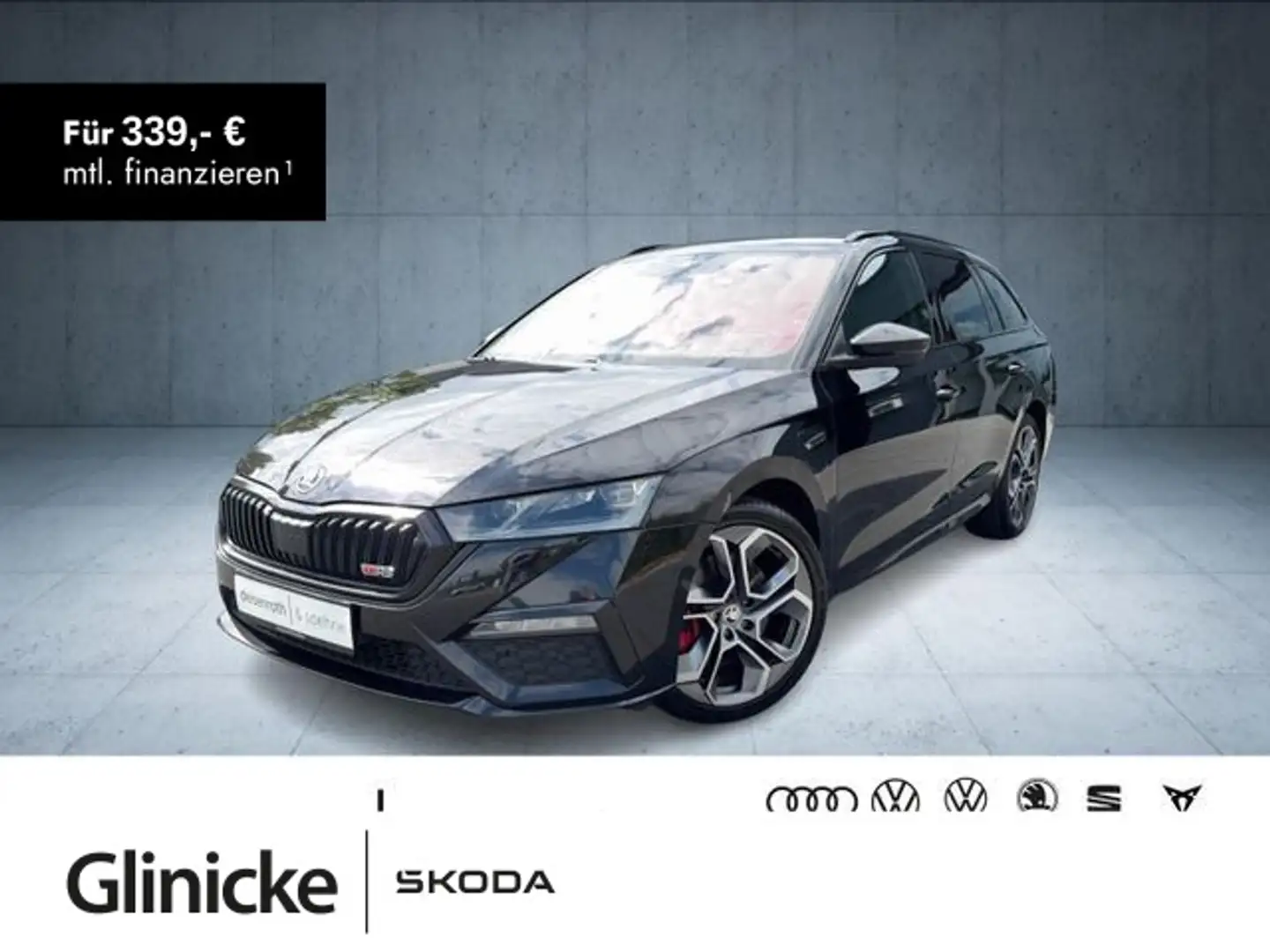 Skoda Octavia Combi RS iV Matrix/Pano/19''/pACC/canton Nero - 1