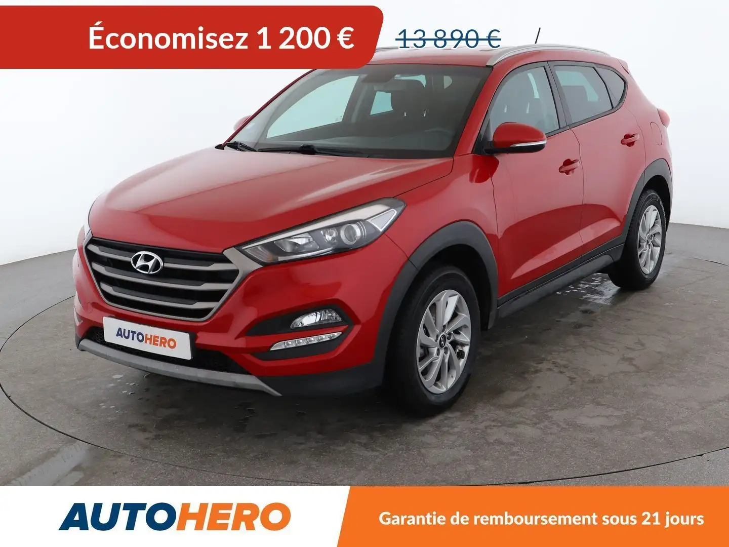 Hyundai TUCSON 1.6 GDi Intuitive Rouge - 1