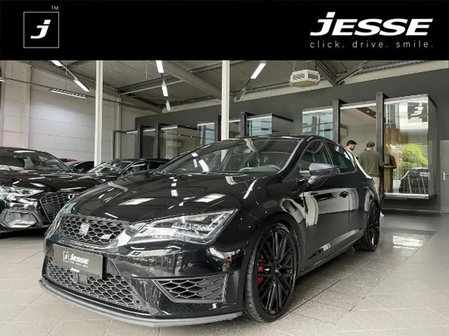 SEAT Leon 2.0 TSI Cupra 290 Dynamic LED ACC RCam Schwarz - 1