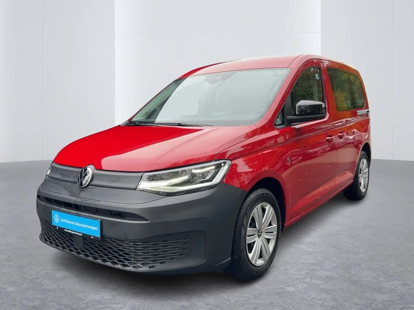 Volkswagen Caddy Caddy Kombi 2.0 TDI DSG Navi 5-Sitzer CarPlay Rot - 2