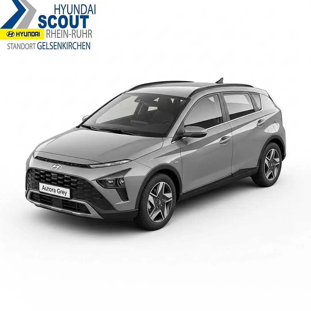 Hyundai BAYON 1.0 T-GDI 48V-Hybrid Trend Licht-/Winterpaket Grau - 1