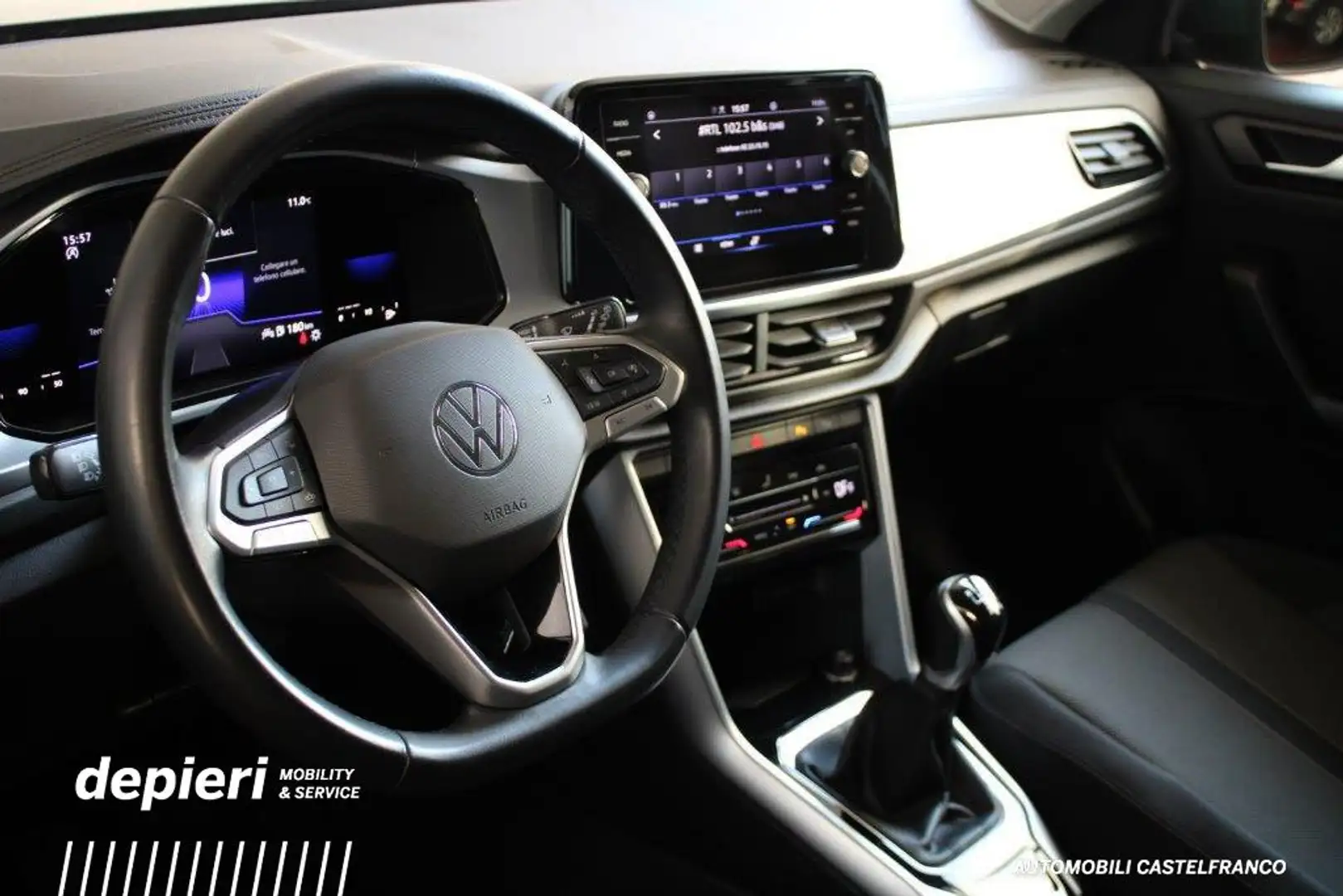 Volkswagen T-Roc 1.0 TSI Life Facelift -Ok Neop Grigio - 2