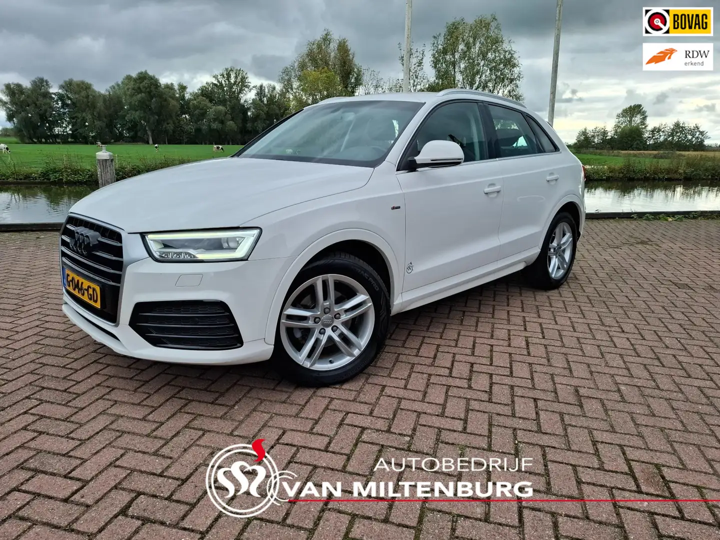 Audi Q3 1.4 TFSI CoD Sport Pro Line S Clima Cruise Trekhaa Wit - 1