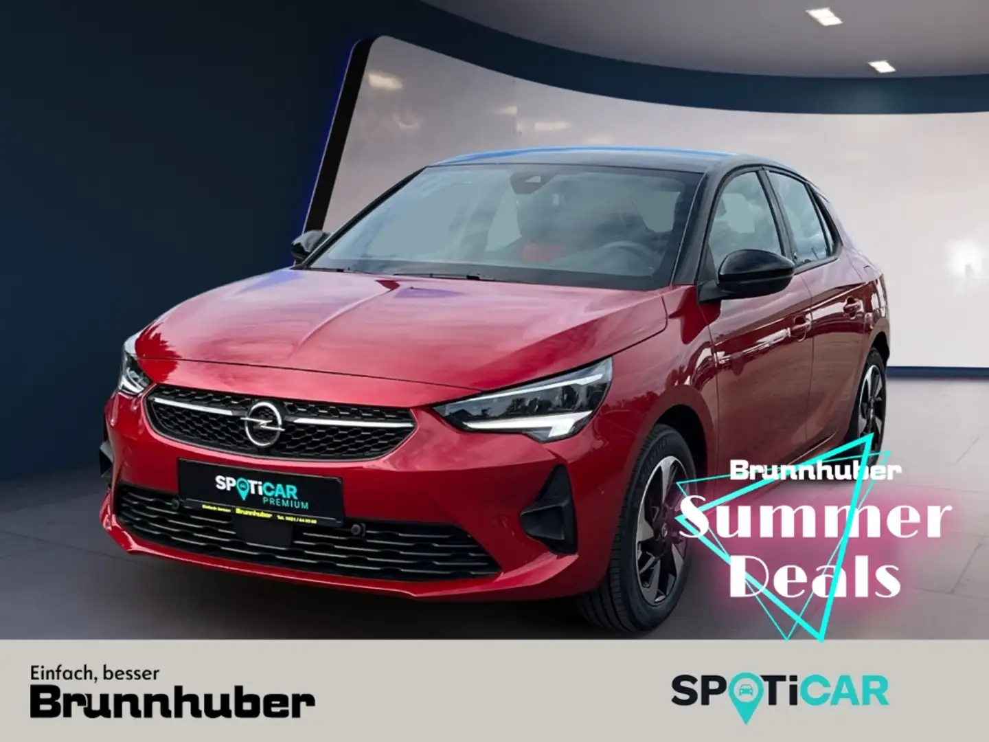 Opel Corsa-e F GS Line,100kW (136 PS) Navi digitales Cockpit LE Rot - 1