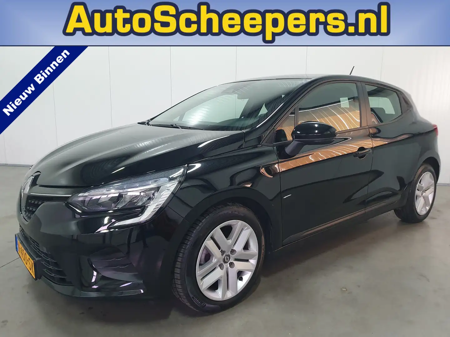 Renault Clio 1.0 TCe Zen NAVI/CRUISE/AIRCO/LMV Zwart - 1