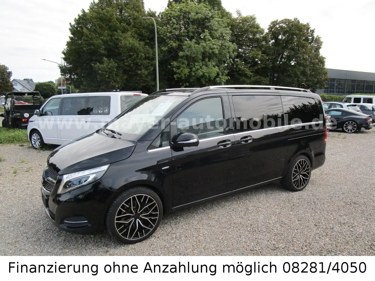 Mercedes-Benz V 250 *VOLL*AHK*LED*Burmester*7 Sitze*Lang*20* Zwart - 2