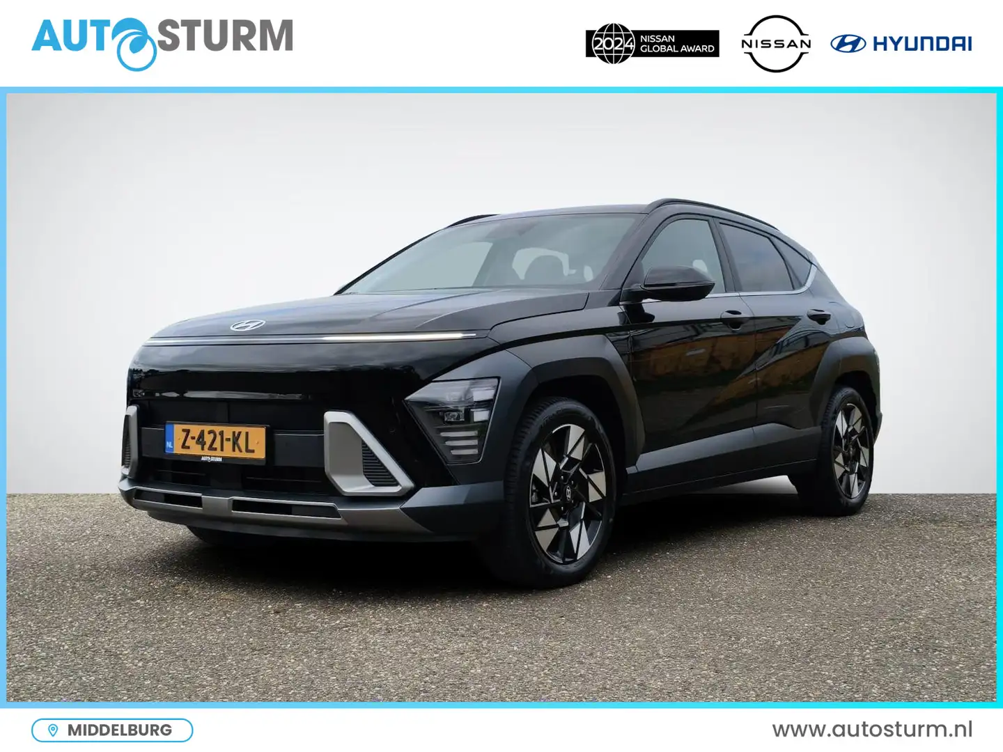 Hyundai KONA 1.6 GDI HEV Comfort Smart Noir - 1
