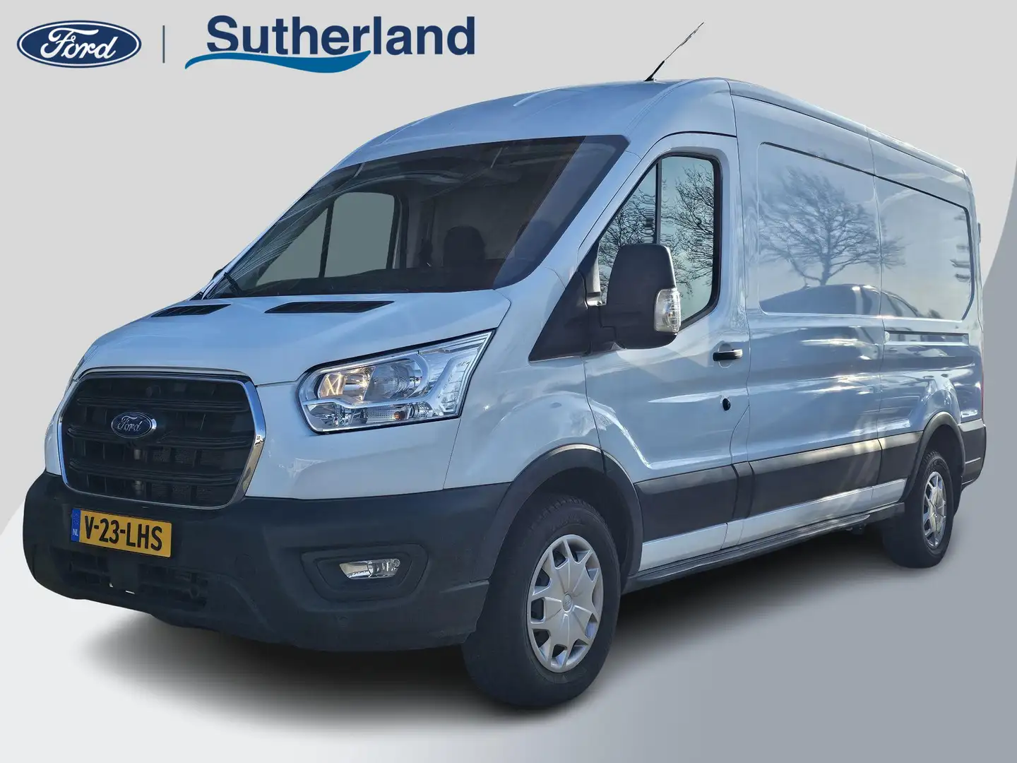 Ford Transit 350 2.0 TDCI L3H2 Trend 130pk Trekhaak 3.000 kg tr Wit - 1