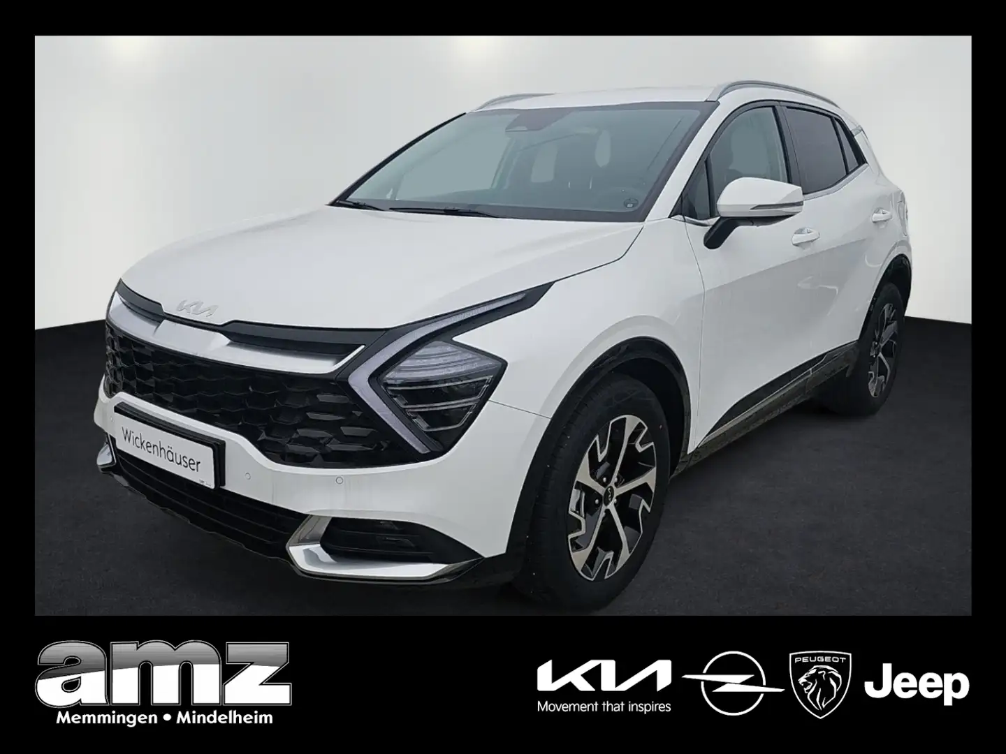 Kia Sportage 1.6 T-GDI Mild-Hybrid Spirit *4xSHZ* Bianco - 1