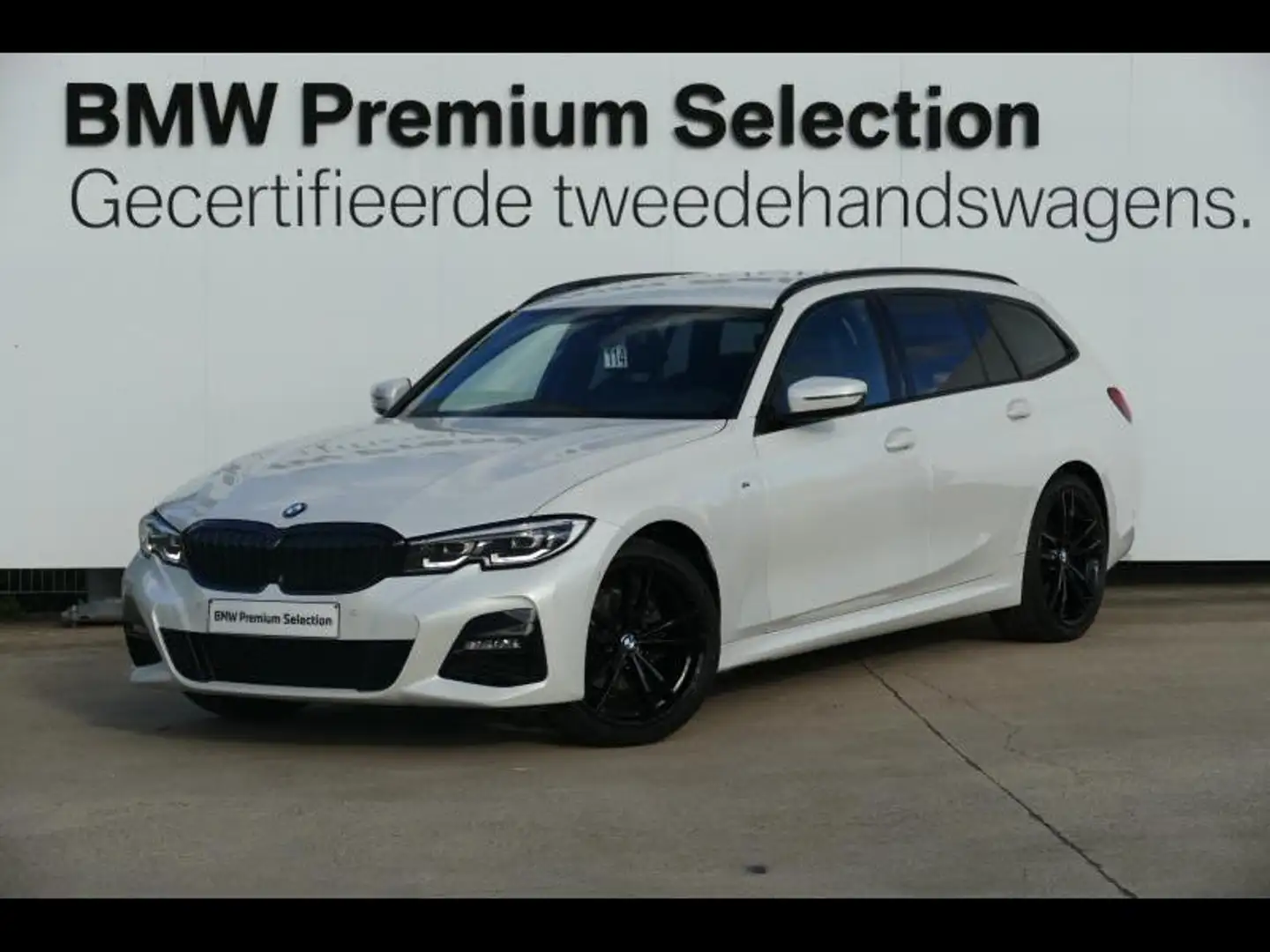BMW 320 Touring M-SPORTPAKKET Weiß - 1