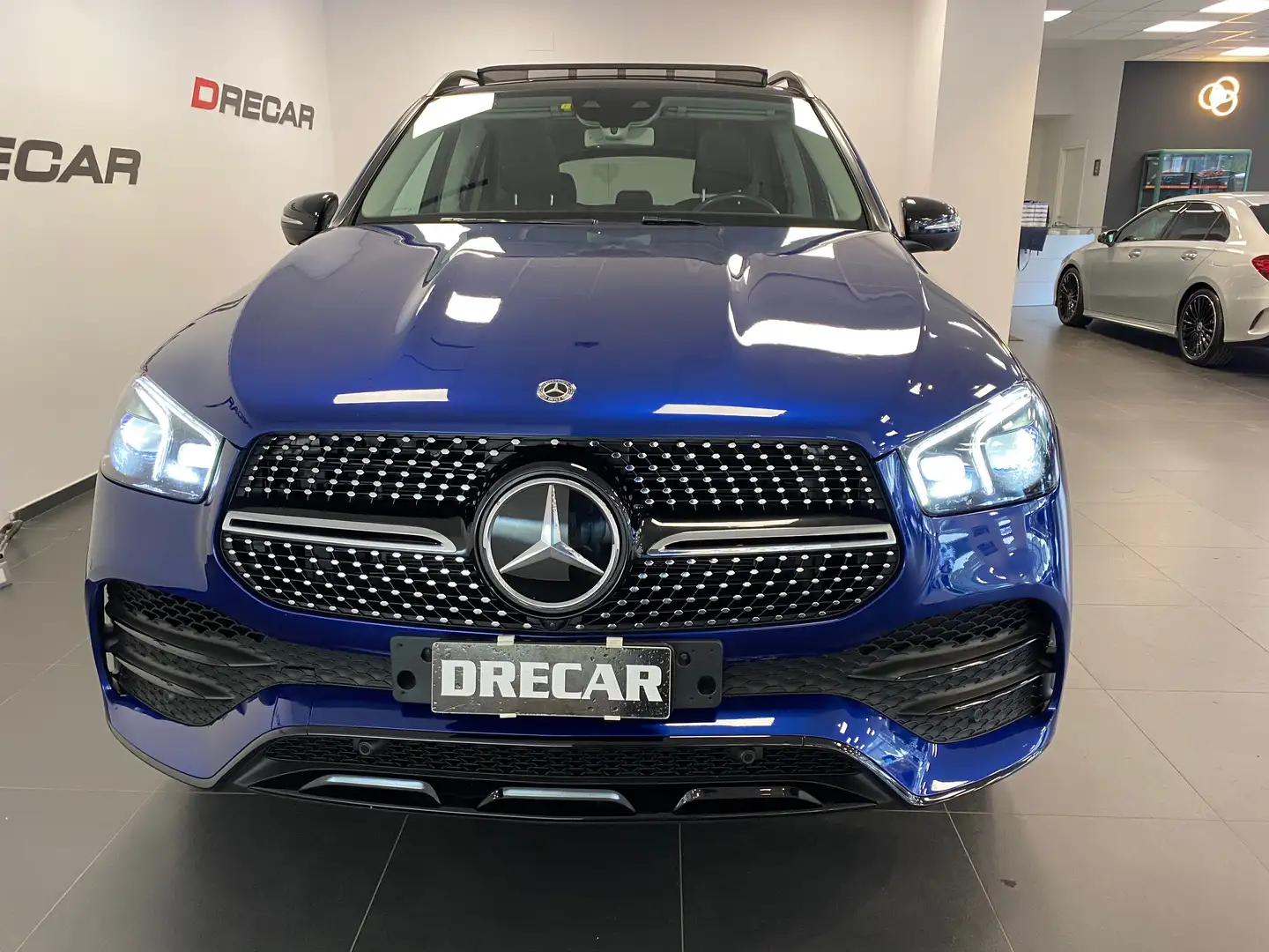 Mercedes-Benz GLE 350 d Premium 4matic auto PACK NIGHT TETTO 22" Bleu - 2
