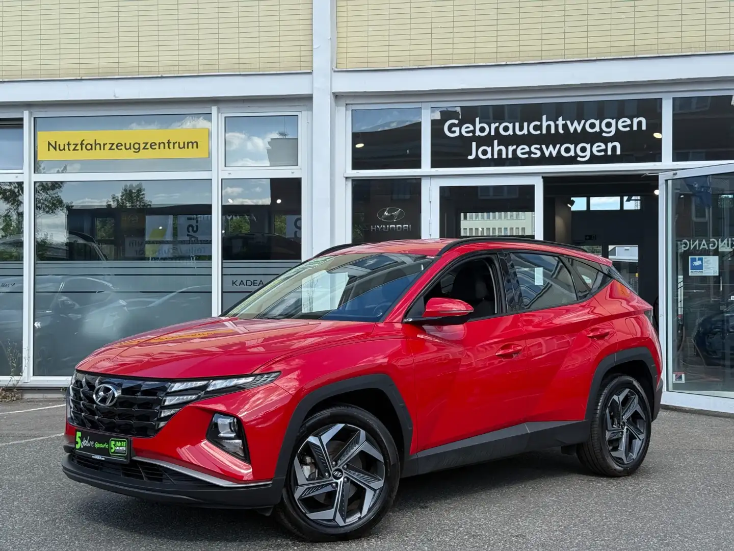 Hyundai TUCSON 1.6 Automatik,Allrad,PDC,KlimaA.Kamera Rot - 2