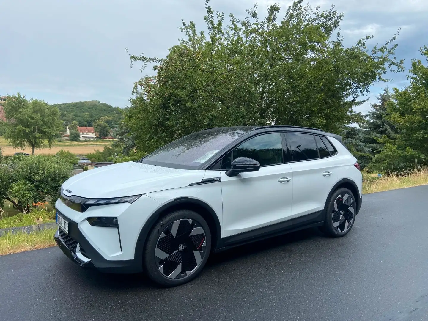 Skoda Elroq 85 First Edition Blanc - 1