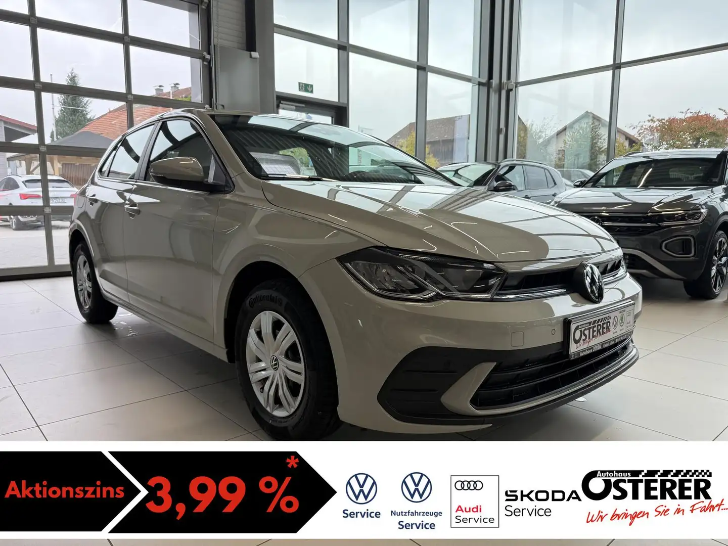 Volkswagen Polo Love 1,0 5 Jahre Garantie LED Scheinwerfer Sitzhei Grau - 1