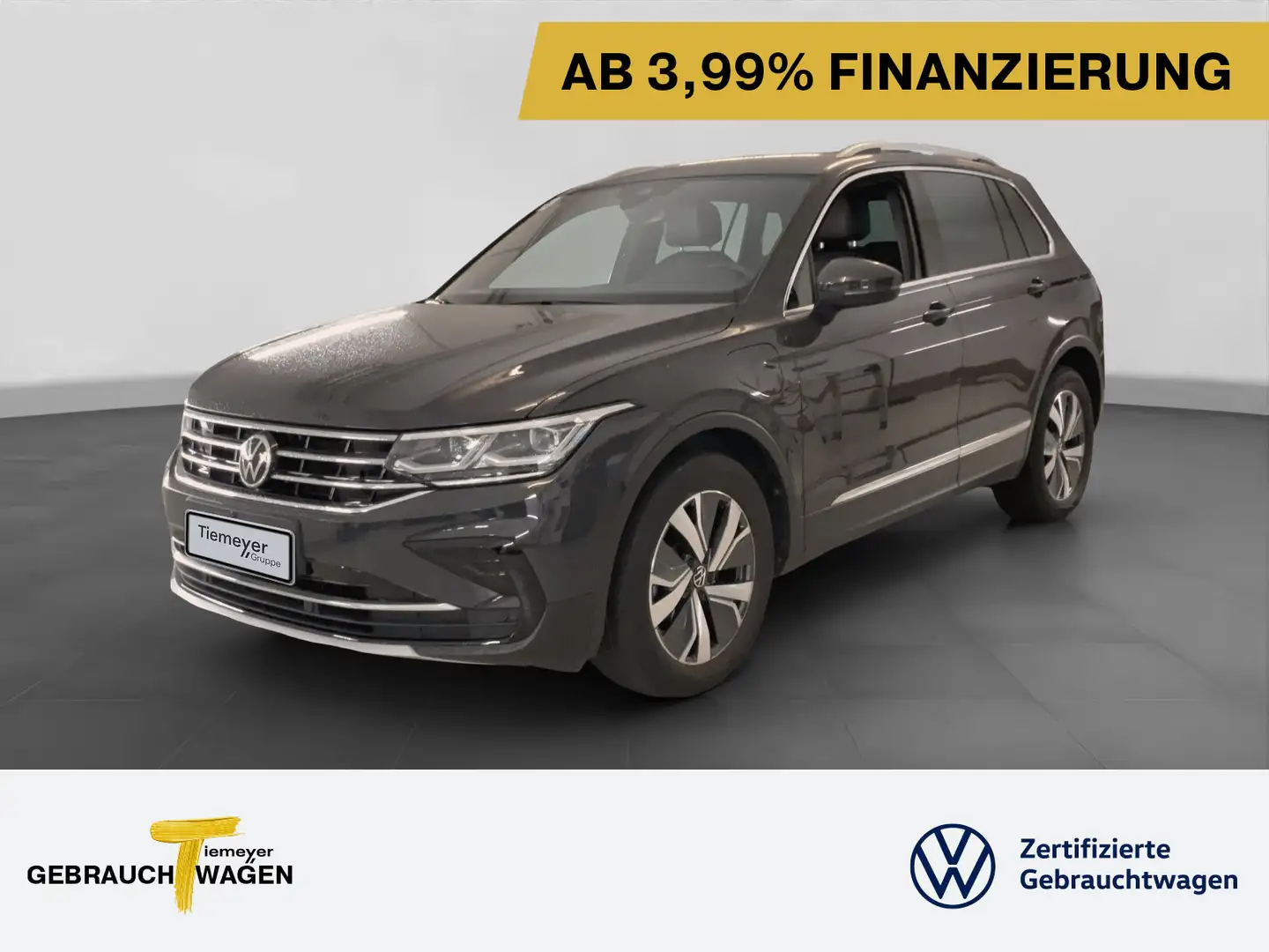 Volkswagen Tiguan eHybrid ELEGANCE LEDER AHK MATRIX eSITZE Grau - 1