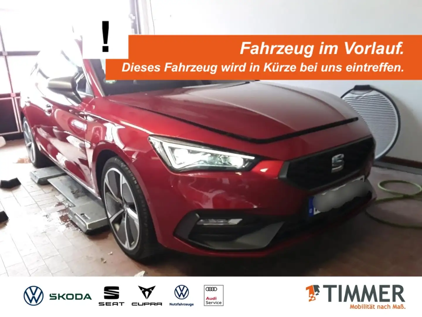 SEAT Leon SP 1.5 eTSI DSG FR +PANO +LED +ACC +RKAM +NAVI +S Rot - 1