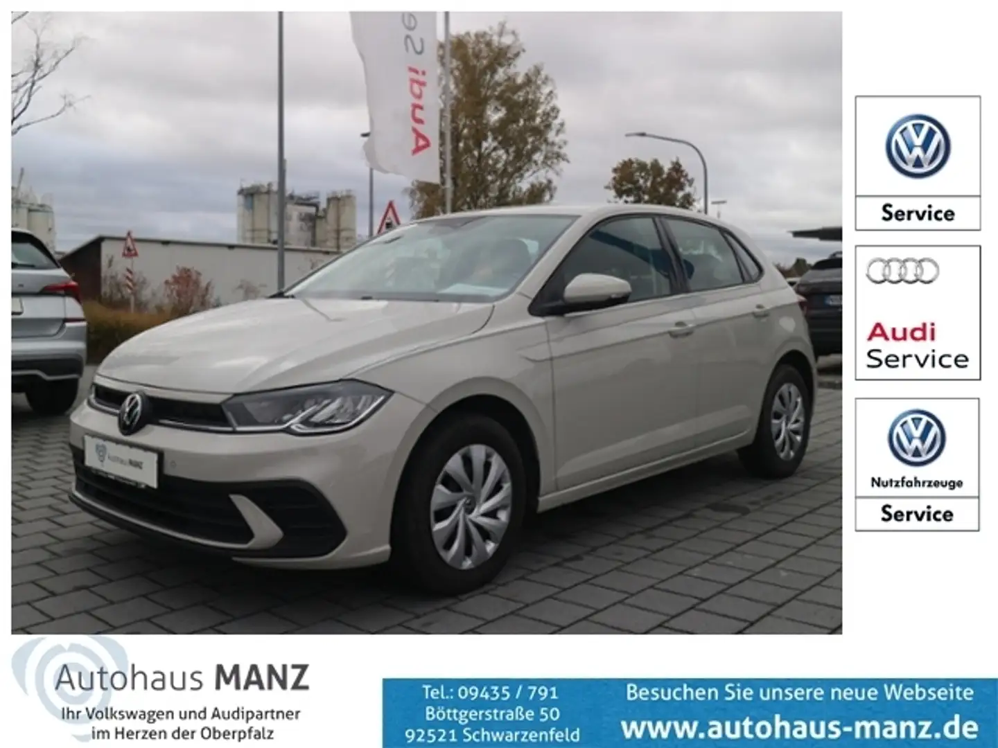 Volkswagen Polo 1.0 TSI Life KLIMA LED NAVI Grau - 1