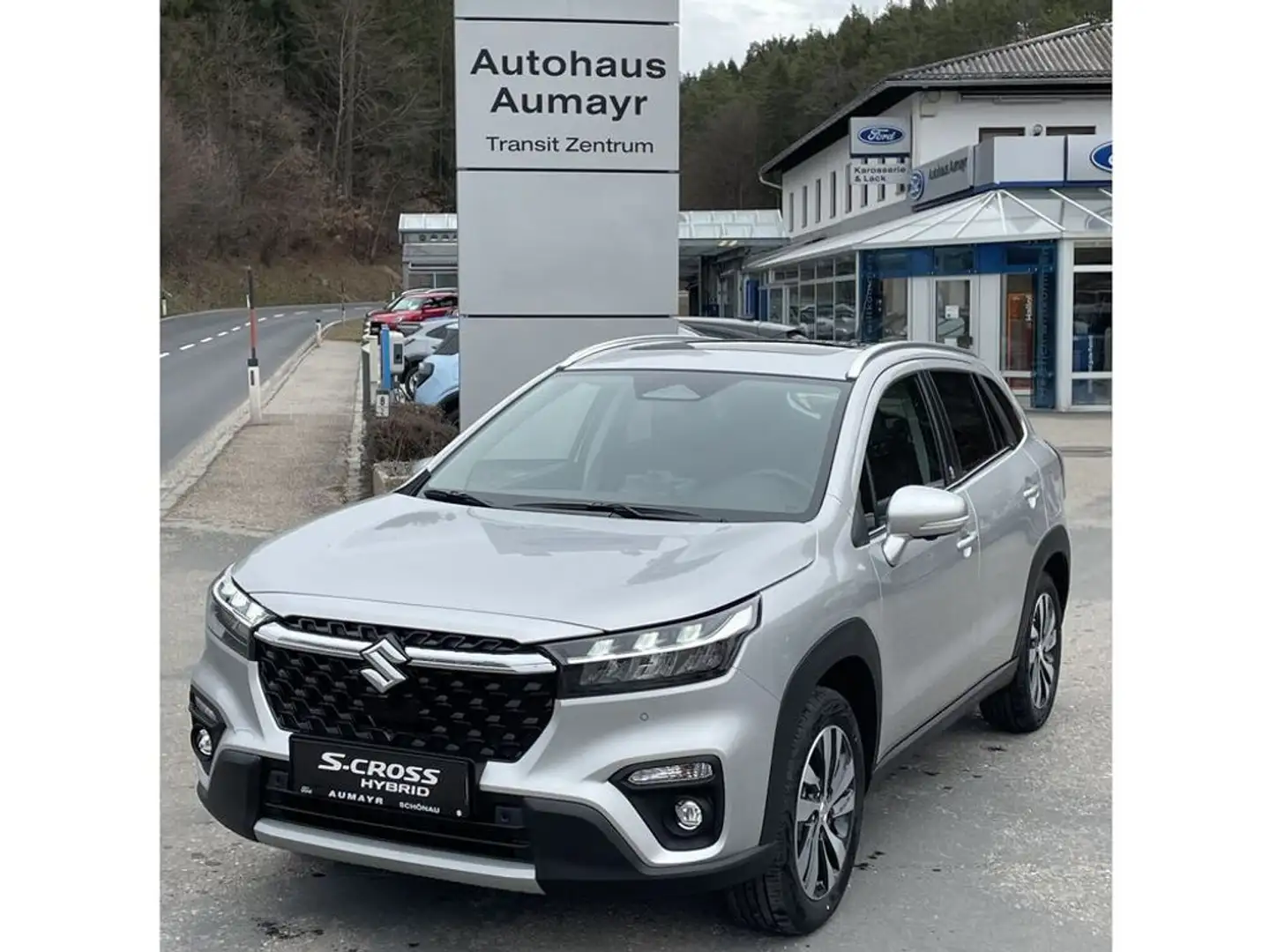 Suzuki S-Cross flash Allradantrieb Voll-Hybrid Automatik Silber - 1